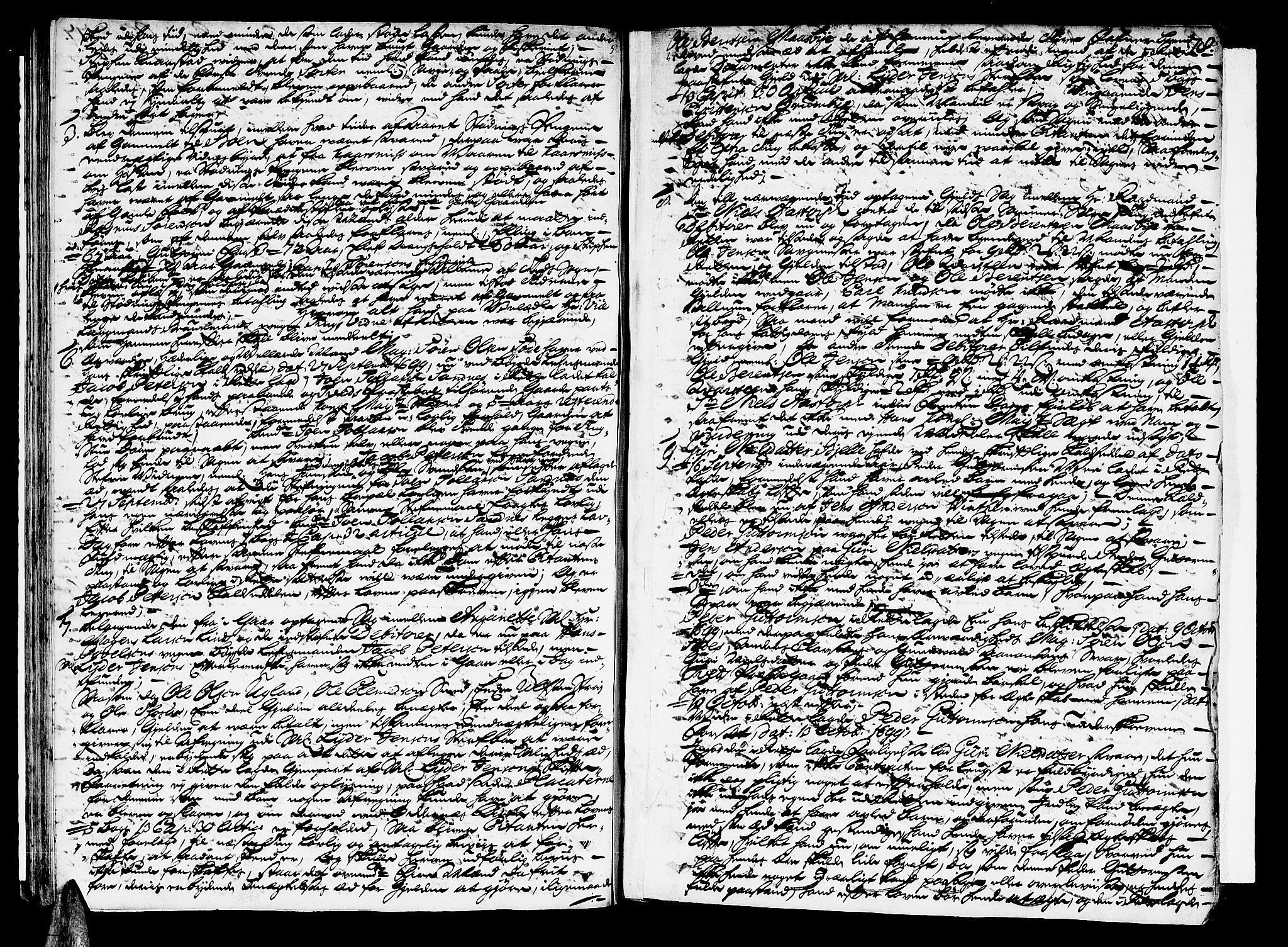 Mandal sorenskriveri, AV/SAK-1221-0005/001/F/Fa/L0012: Tingbok nr 11, 1696-1699, s. 77b-78a