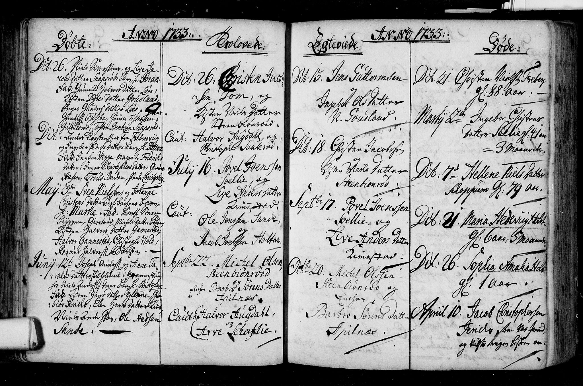 Borre kirkebøker, AV/SAKO-A-338/F/Fa/L0001: Ministerialbok nr. I 1, 1710-1750, s. 60