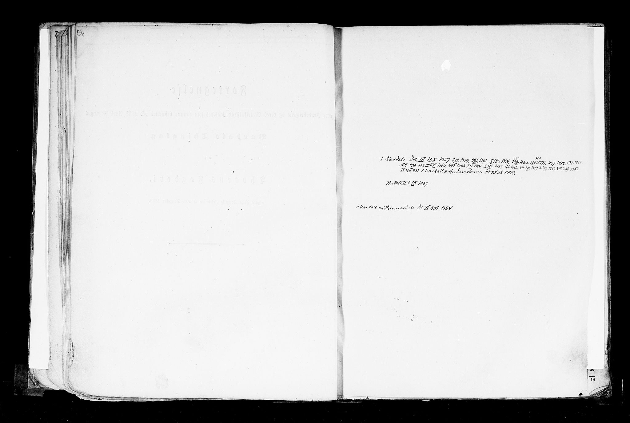 Rygh, RA/PA-0034/F/Fb/L0004: Matrikkelen for 1838 - Christians amt (Oppland fylke), 1838, s. 43b