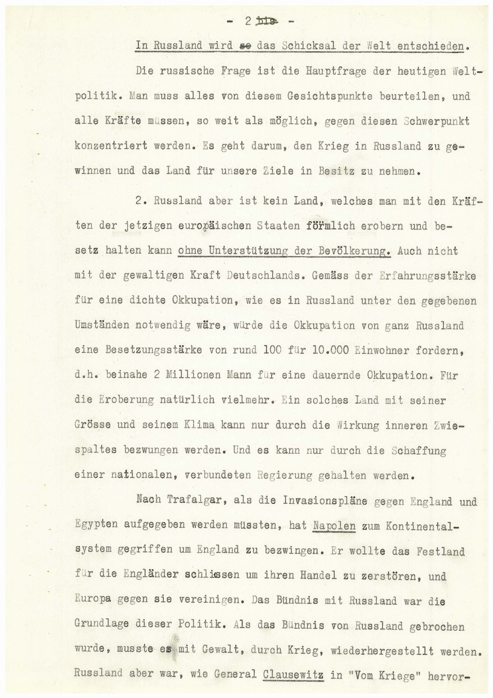 Førerens og ministerpresidentens kanselli. Utenriksavdelingen, RA/S-3485/D/L0026/0007: -- / "Denkschrift über die russische Frage" av Vidkun Quisling. Udatert., s. 3