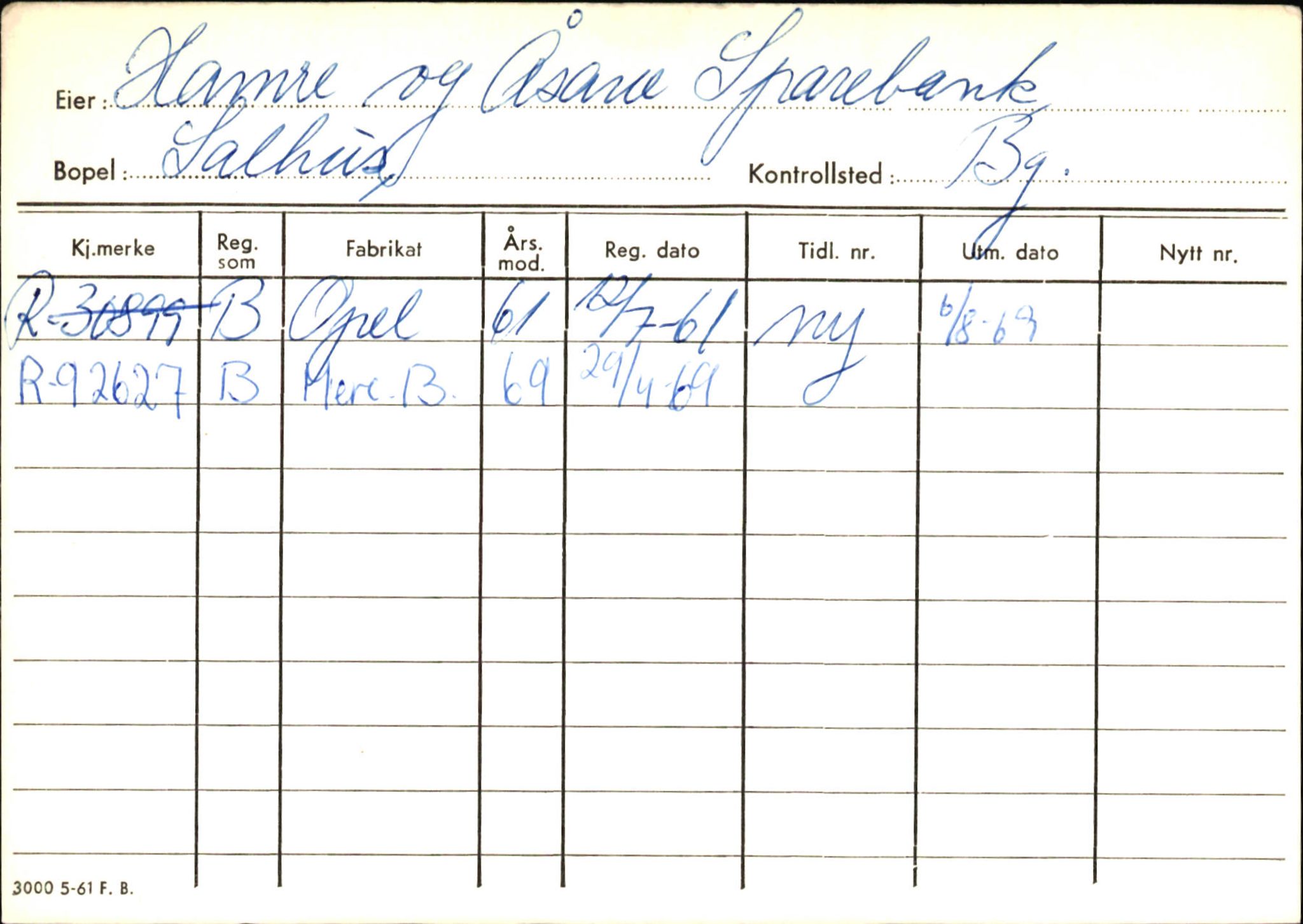 Statens vegvesen, Hordaland vegkontor, AV/SAB-A-5201/2/Ha/L0018: R-eierkort H, 1920-1971, s. 693