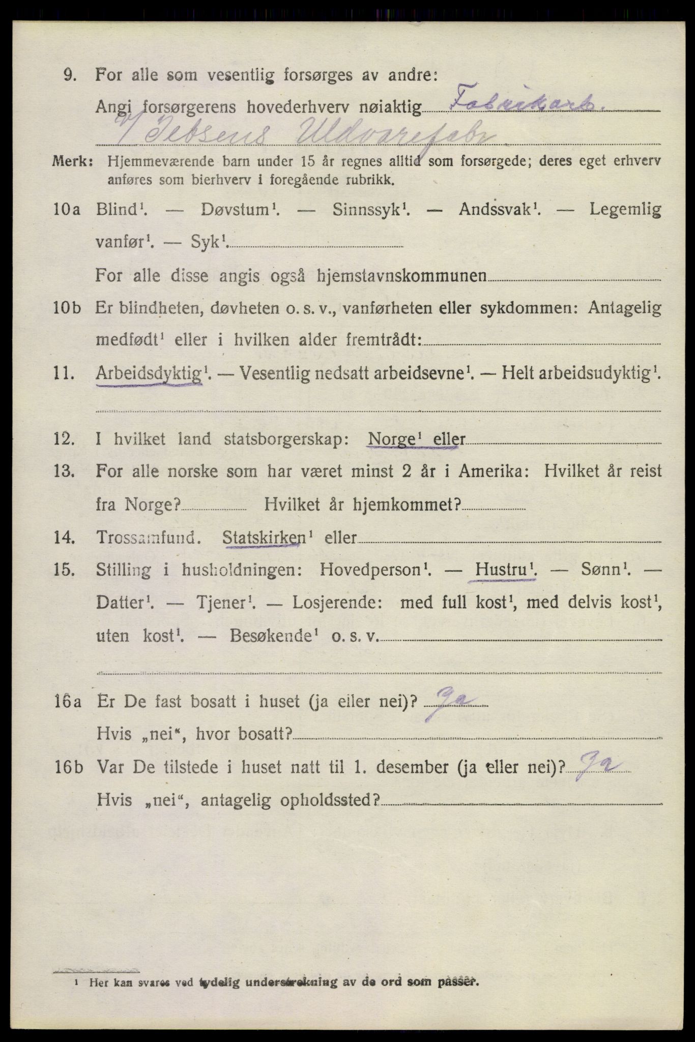 SAKO, Folketelling 1920 for 0711 Strømm herred, 1920, s. 1168
