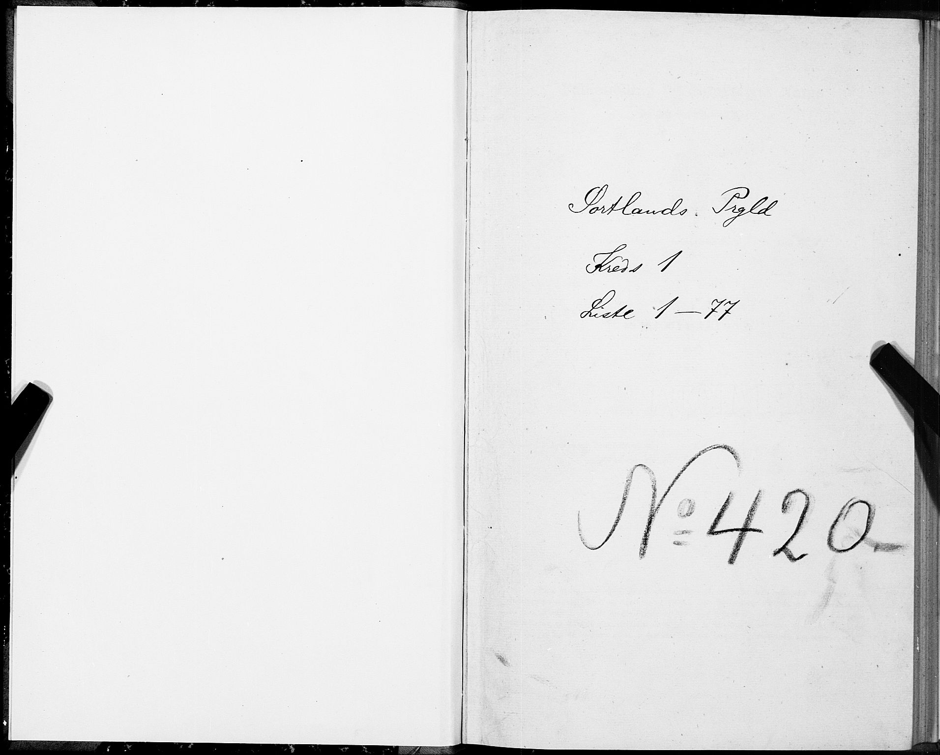 SAT, Folketelling 1875 for 1870P Sortland prestegjeld, 1875