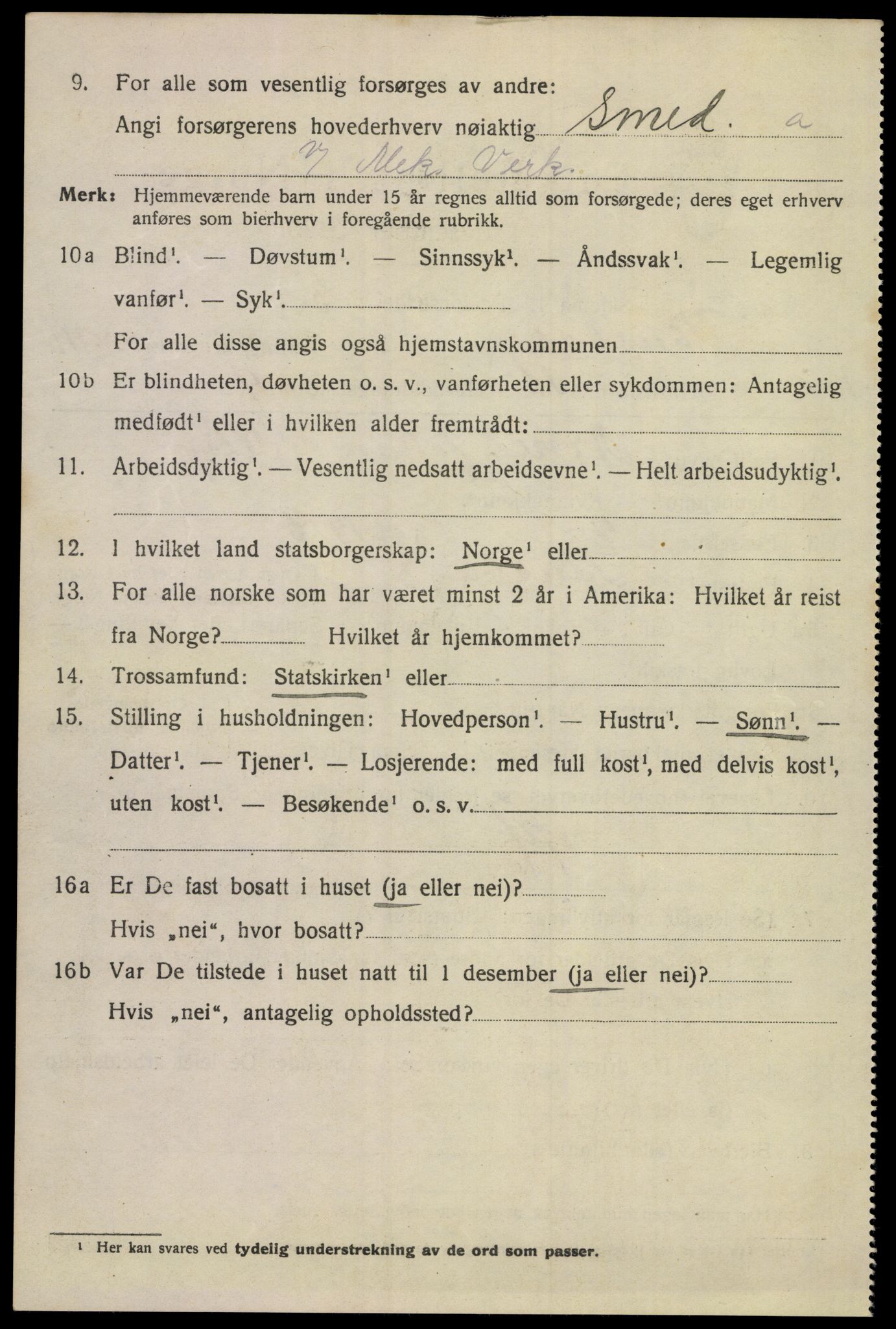 SAKO, Folketelling 1920 for 0705 Tønsberg kjøpstad, 1920, s. 32612