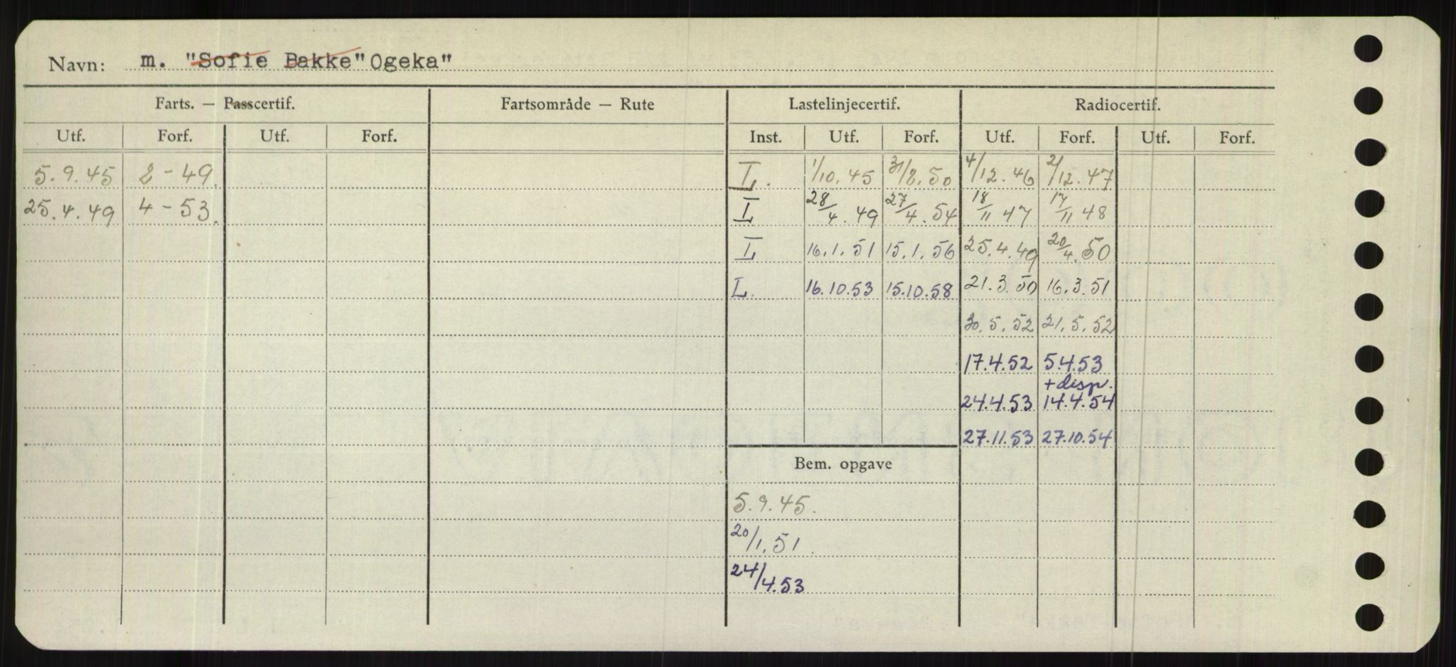 Sjøfartsdirektoratet med forløpere, Skipsmålingen, RA/S-1627/H/Hb/L0004: Fartøy, O-S, s. 14