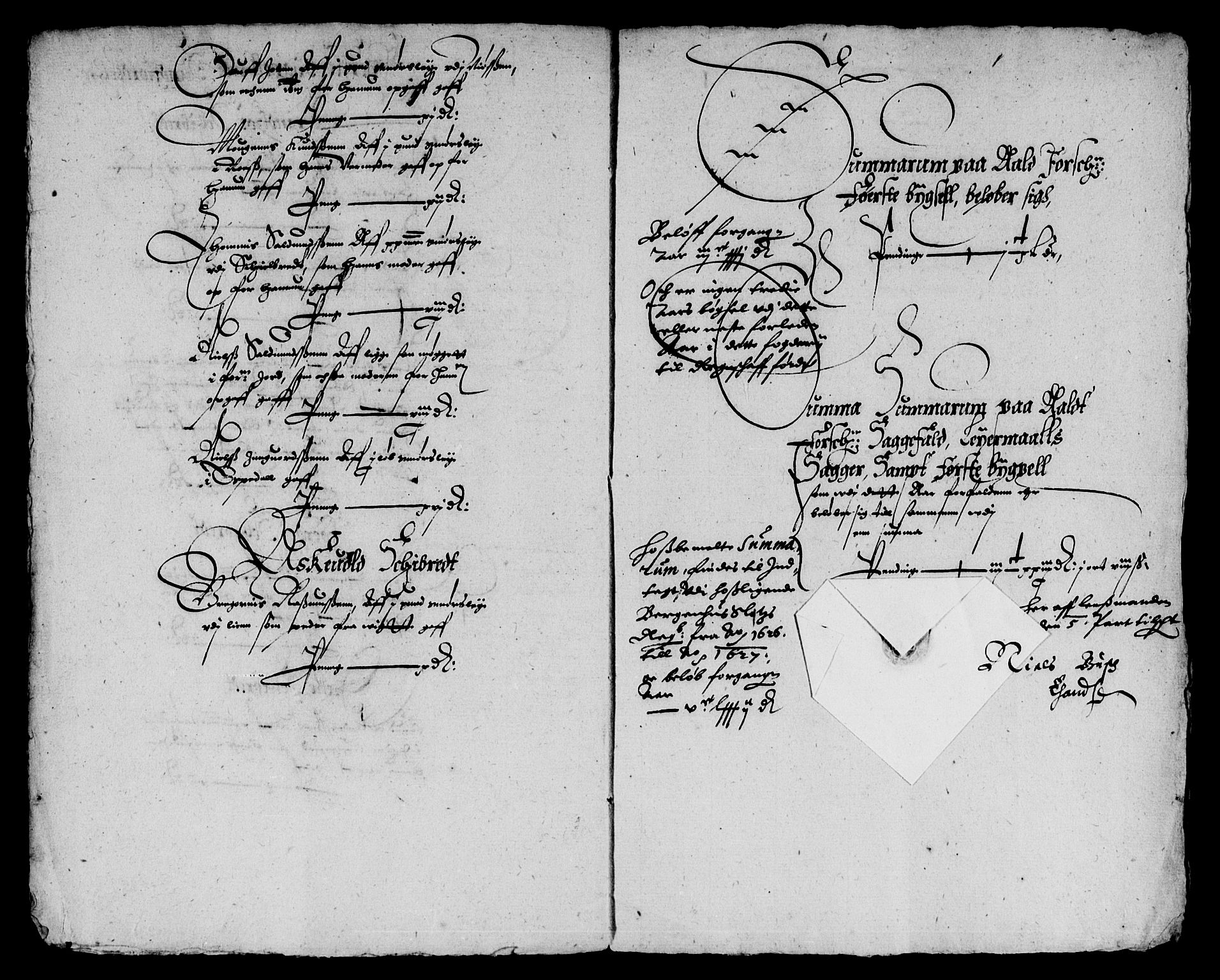 Rentekammeret inntil 1814, Reviderte regnskaper, Lensregnskaper, RA/EA-5023/R/Rb/Rbt/L0040: Bergenhus len, 1625-1627