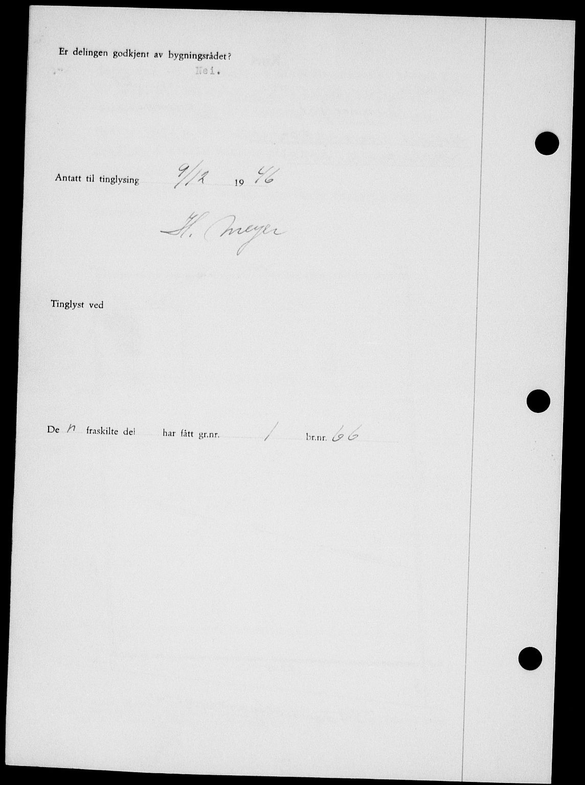 Onsøy sorenskriveri, SAO/A-10474/G/Ga/Gab/L0018: Pantebok nr. II A-18, 1946-1947, Dagboknr: 3150/1946