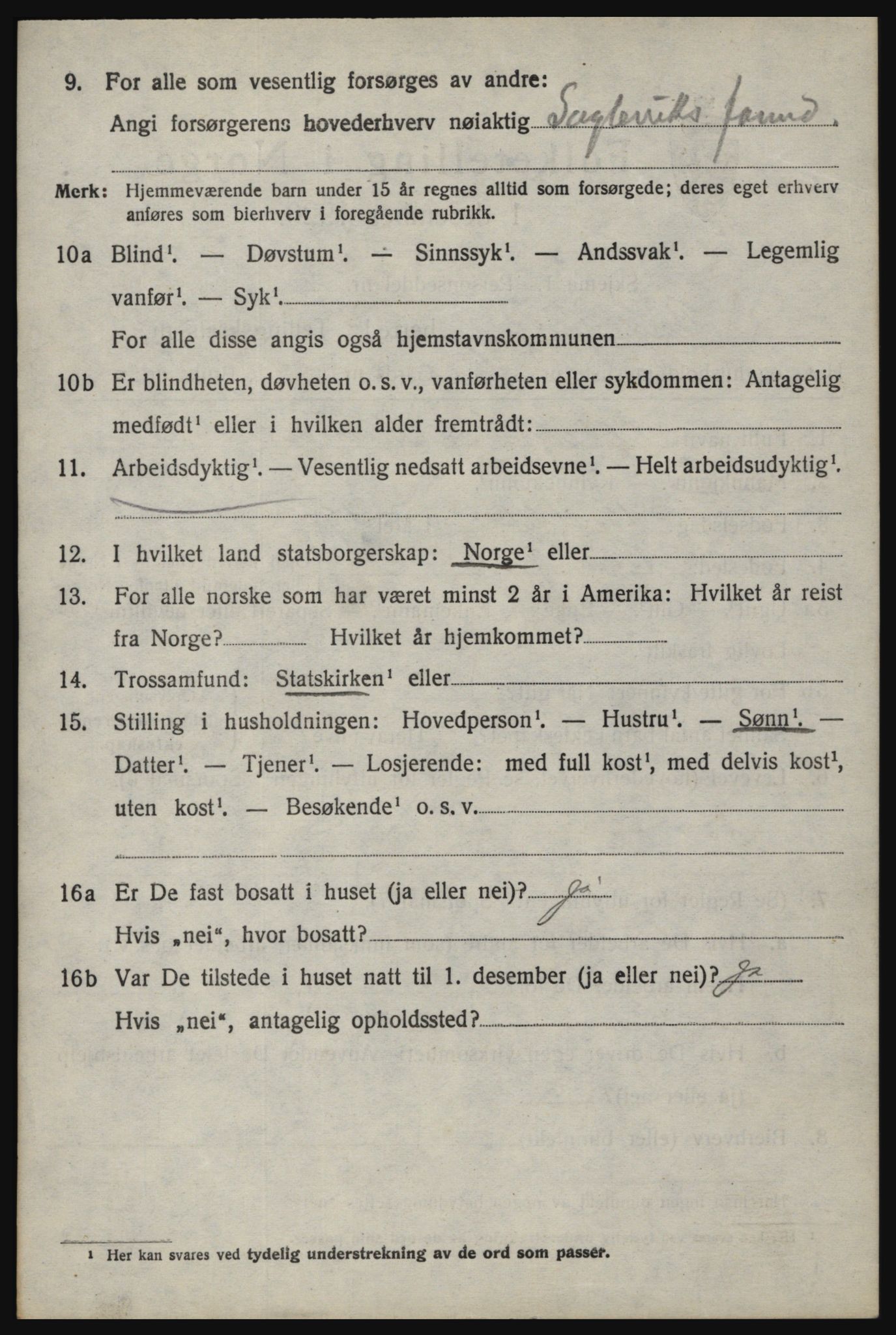 SAO, Folketelling 1920 for 0116 Berg herred, 1920, s. 2542