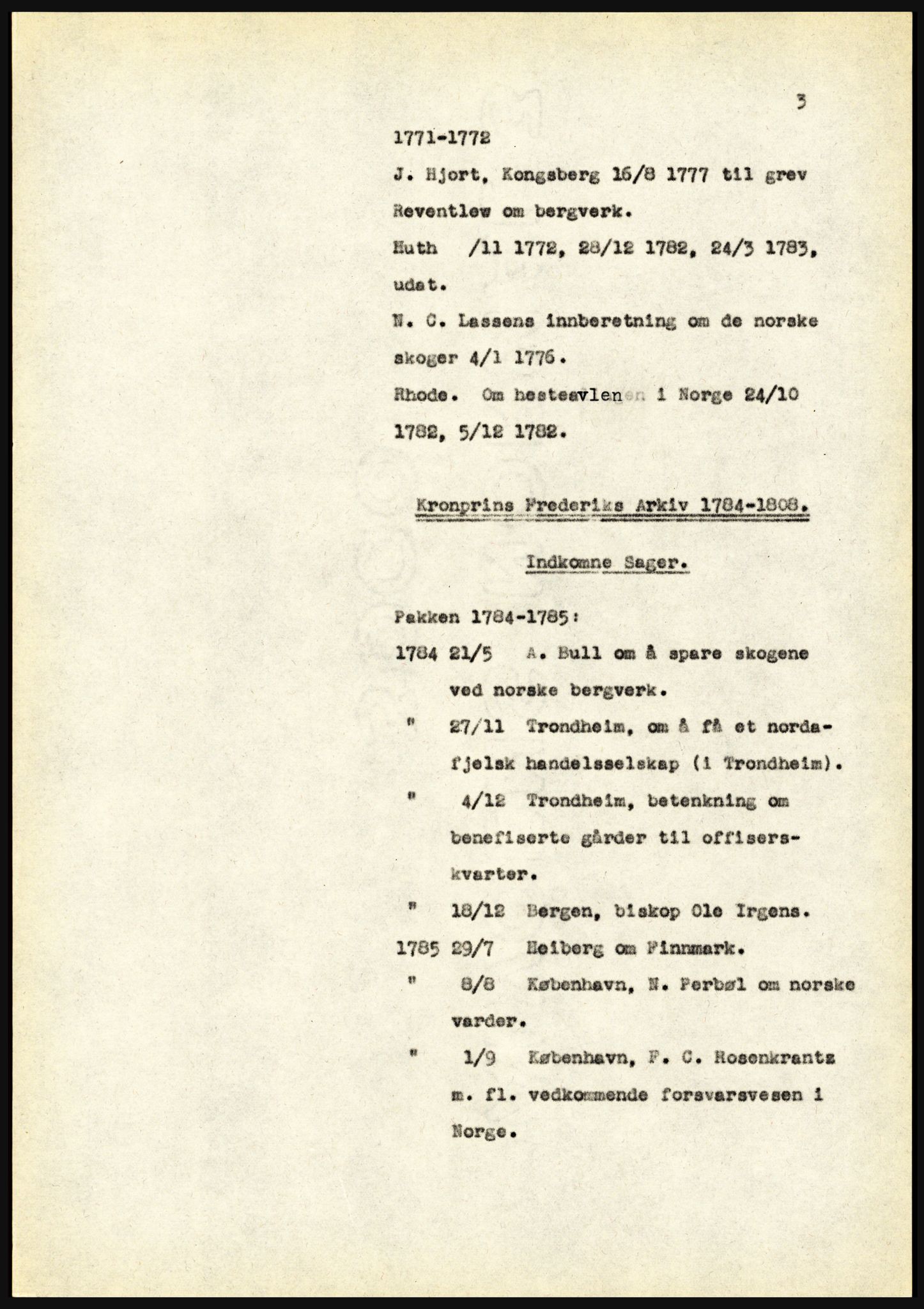 Riksarkivet, Seksjon for eldre arkiv og spesialsamlinger, AV/RA-EA-6797/H/Ha, 1953, s. 3