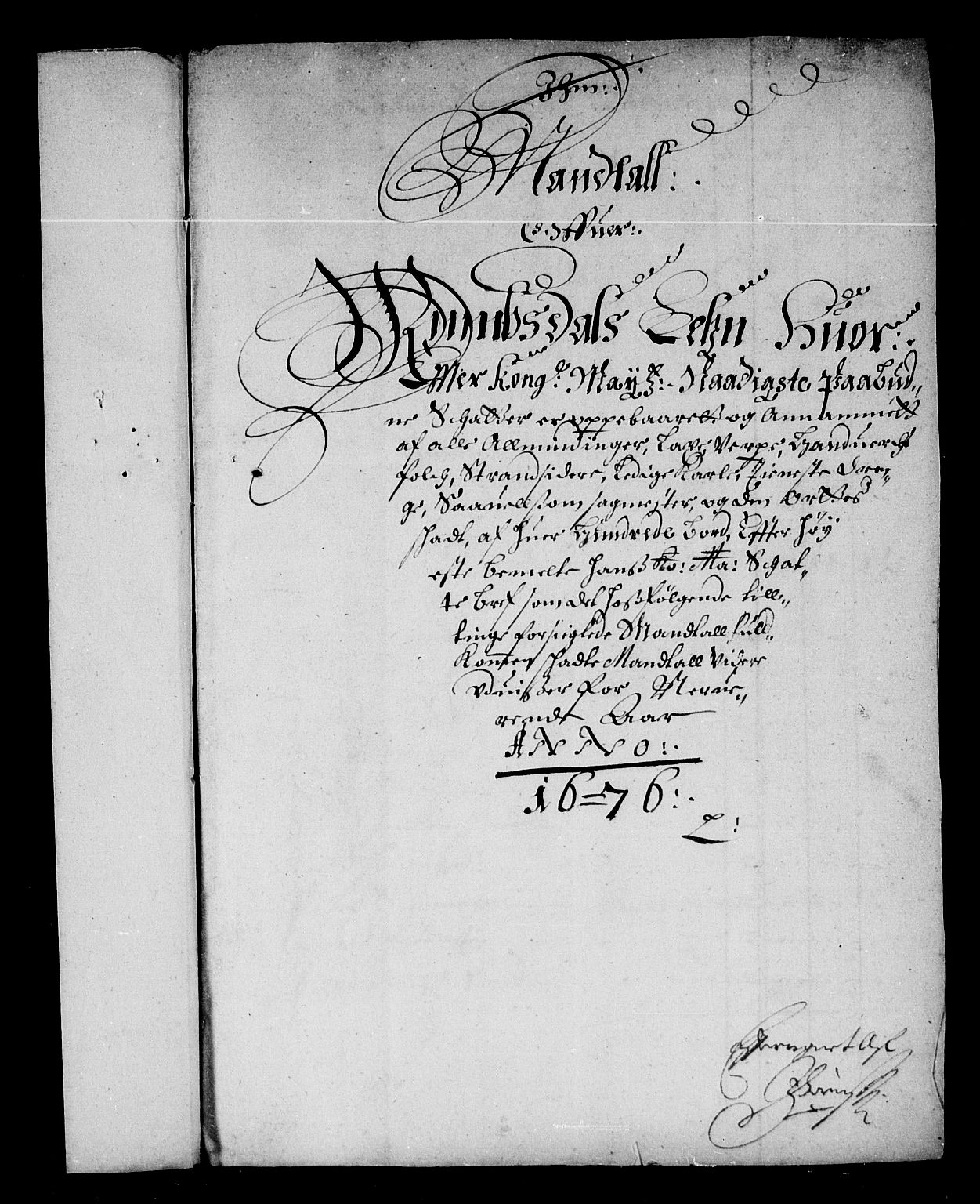 Rentekammeret inntil 1814, Reviderte regnskaper, Stiftamtstueregnskaper, Trondheim stiftamt og Nordland amt, AV/RA-EA-6044/R/Rd/L0044: Trondheim stiftamt, 1671-1676