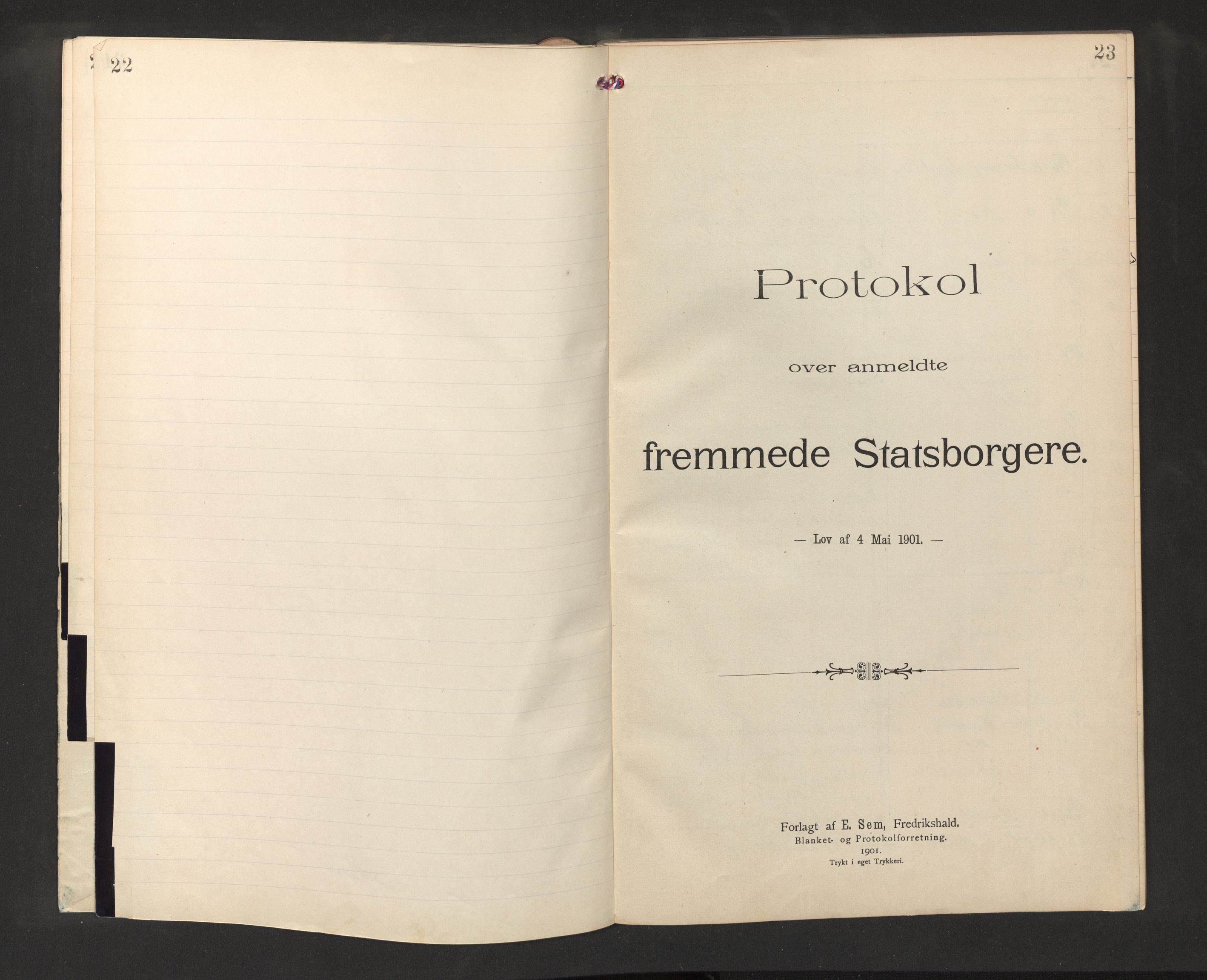 Lensmannen i Lærdal, AV/SAB-A-29401/0020/L0003: Framandprotokoll, 1919-1949