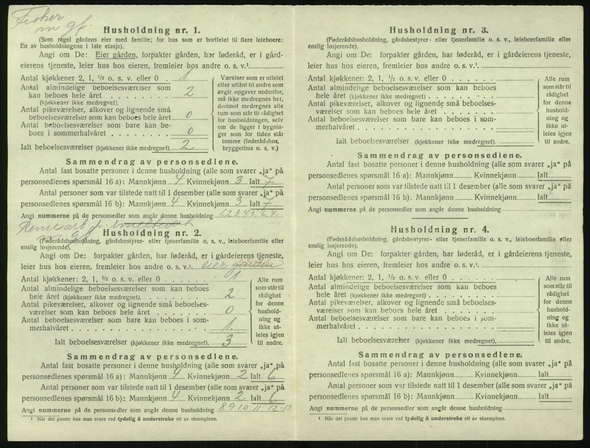 SAK, Folketelling 1920 for 0921 Tromøy herred, 1920, s. 970