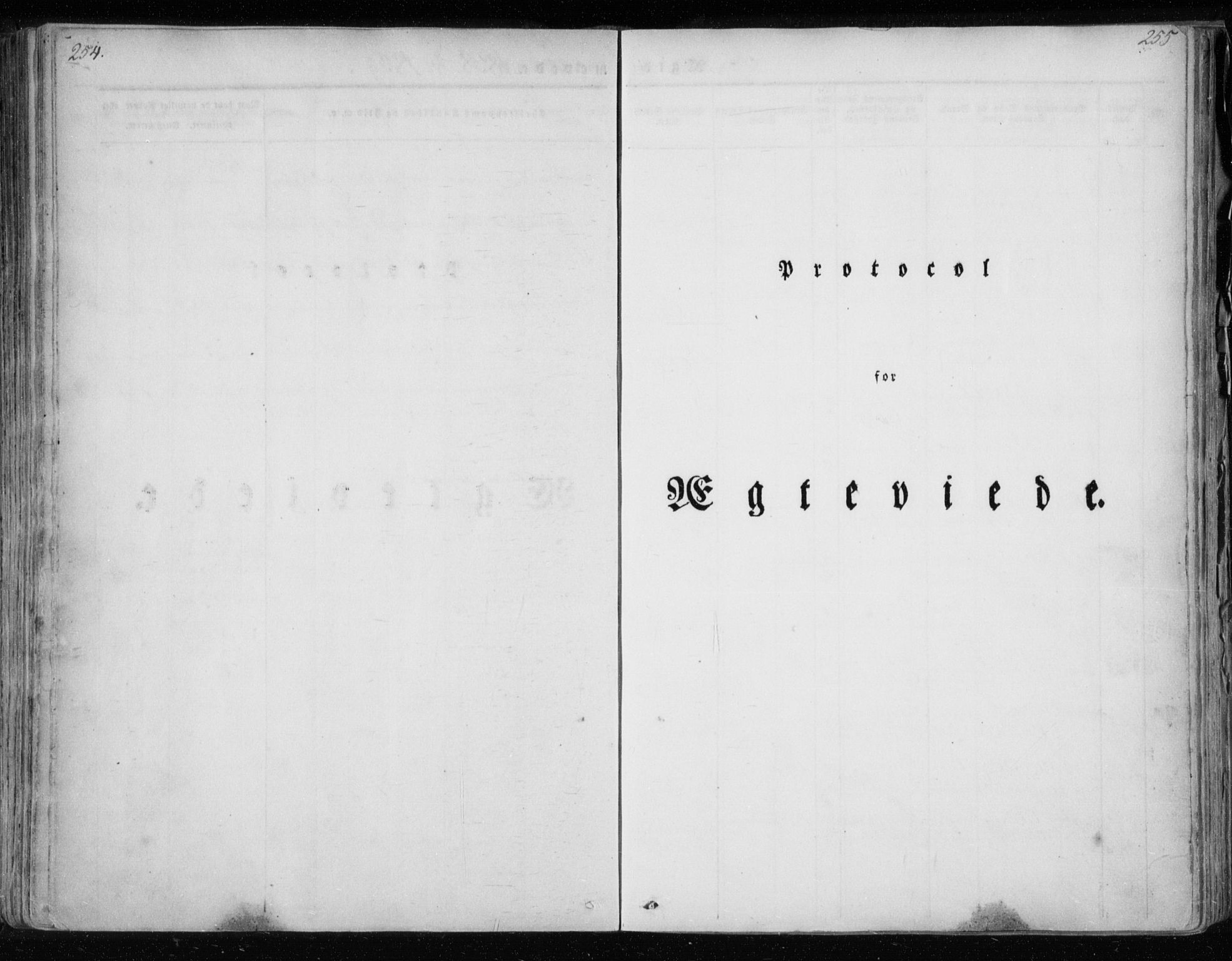 Ministerialprotokoller, klokkerbøker og fødselsregistre - Nordland, AV/SAT-A-1459/825/L0354: Ministerialbok nr. 825A08, 1826-1841, s. 254-255
