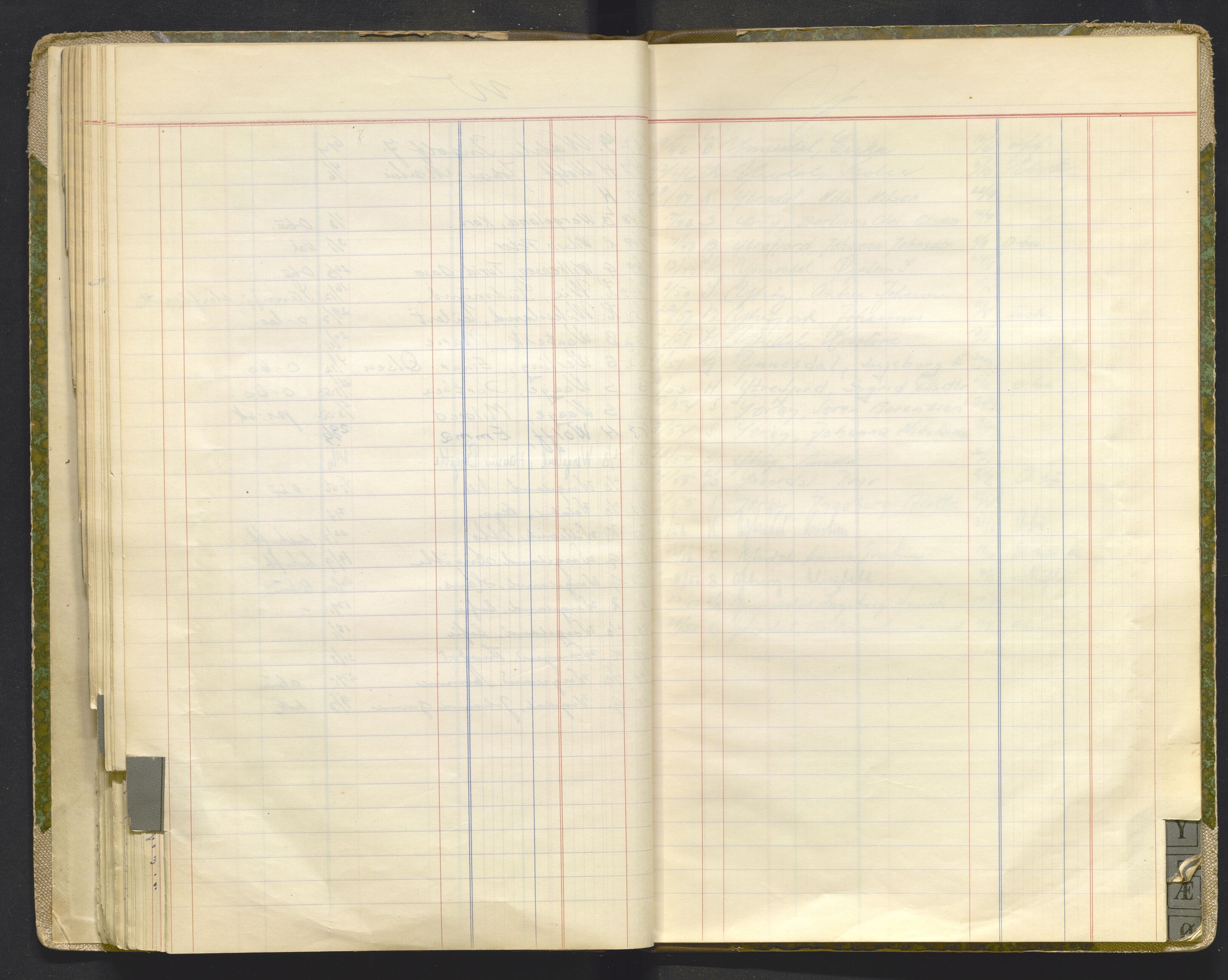 Ytre Sogn tingrett, AV/SAB-A-2601/1/H/Hh/L0002: Dødsfallsregister, 1946-1958