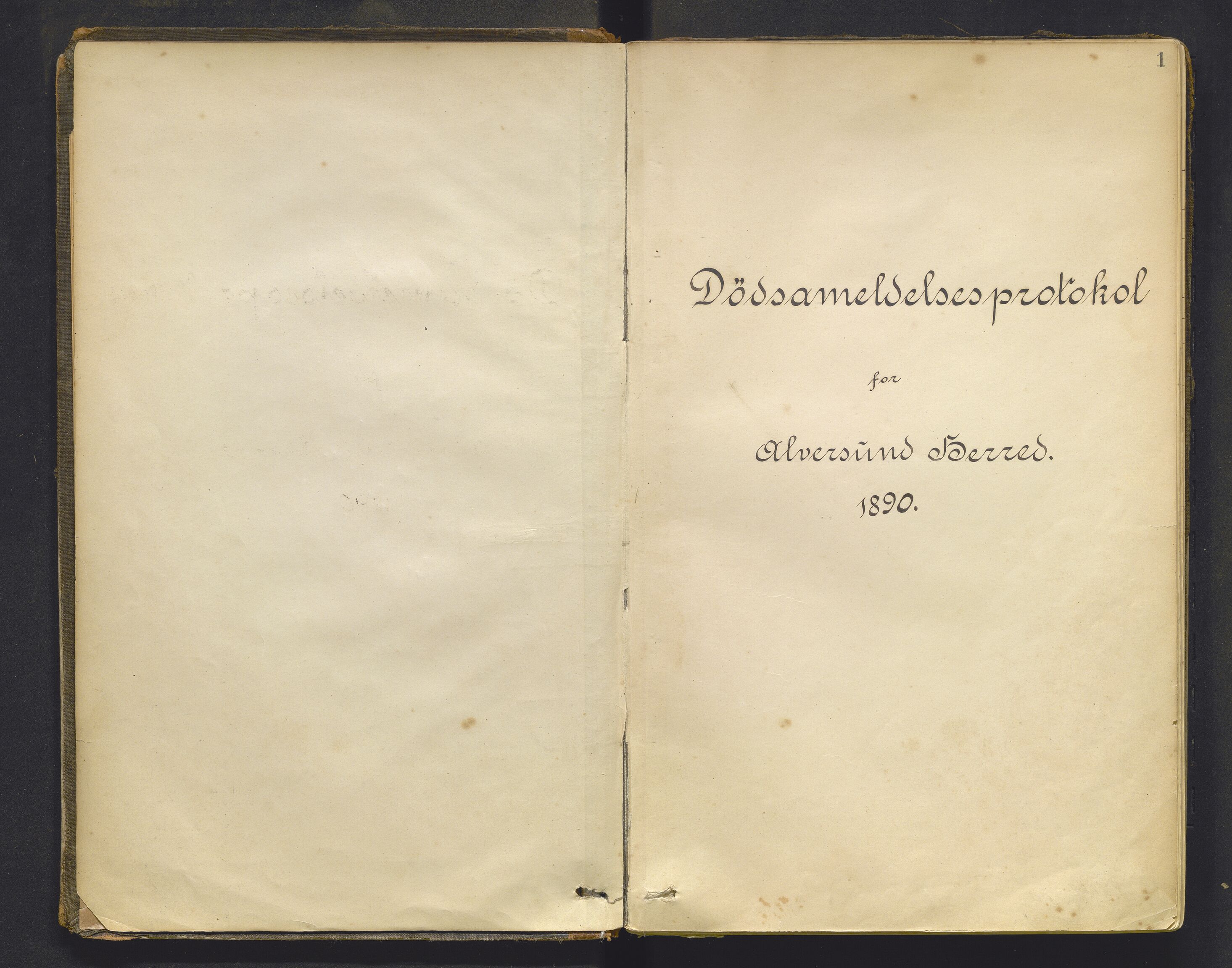 Lensmannen i Alversund, AV/SAB-A-30701/0006/L0006: Dødsfallsprotokoll, 1890-1935