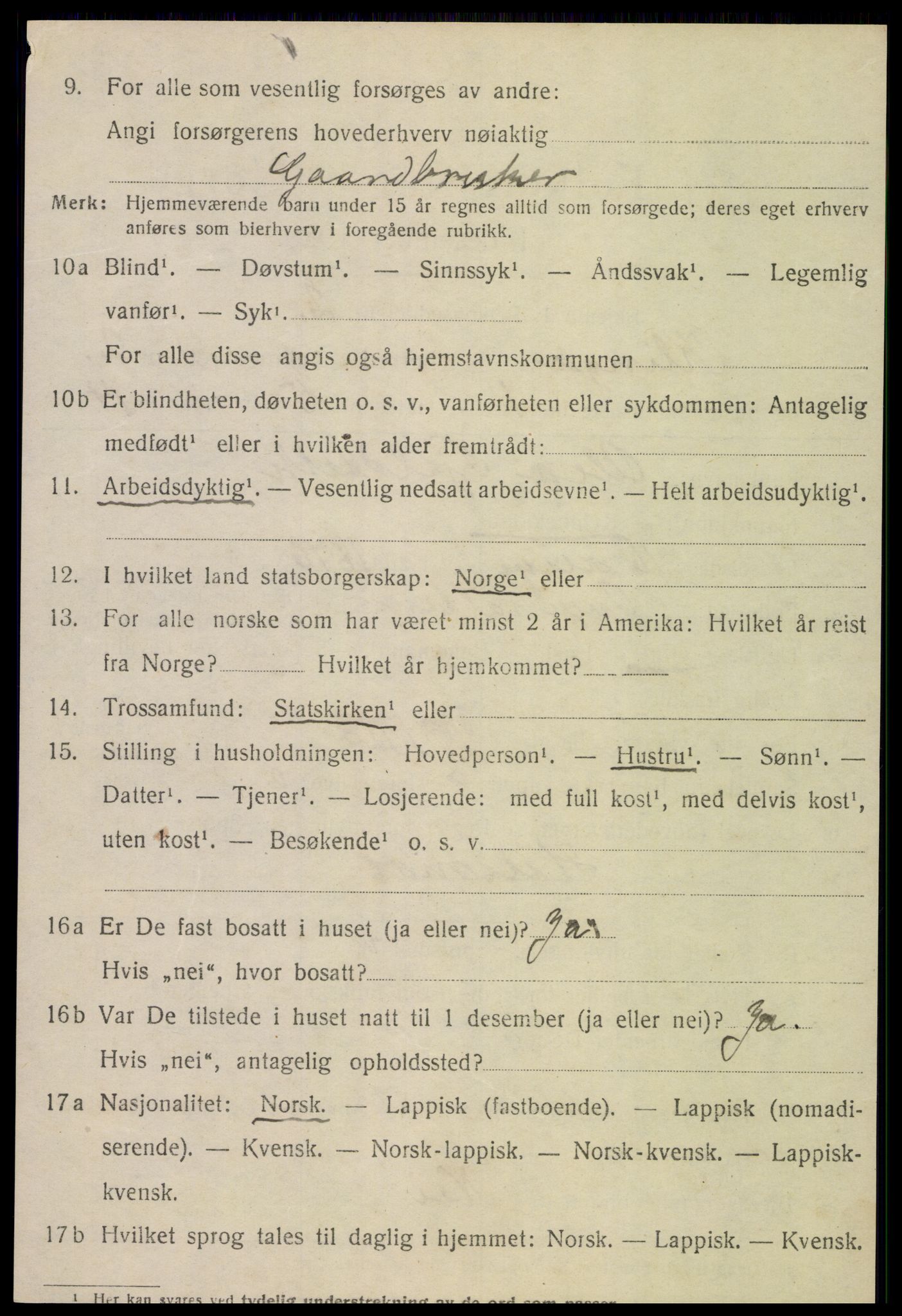 SAT, Folketelling 1920 for 1746 Klinga herred, 1920, s. 1404