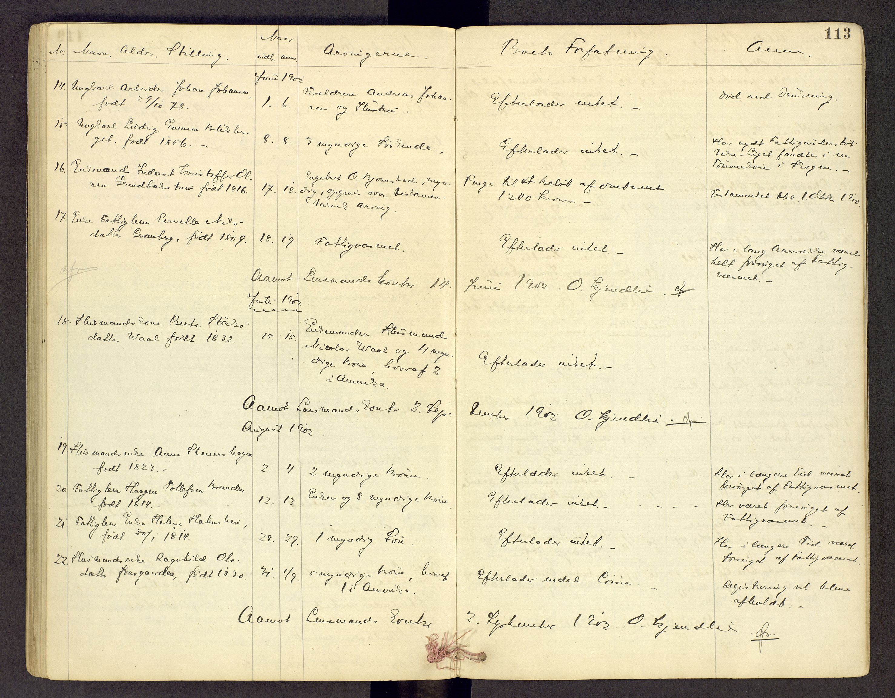 Sør-Østerdal sorenskriveri, AV/SAH-TING-018/J/Jg/L0011: Dødsfallsjournal, 1872-1903, s. 113