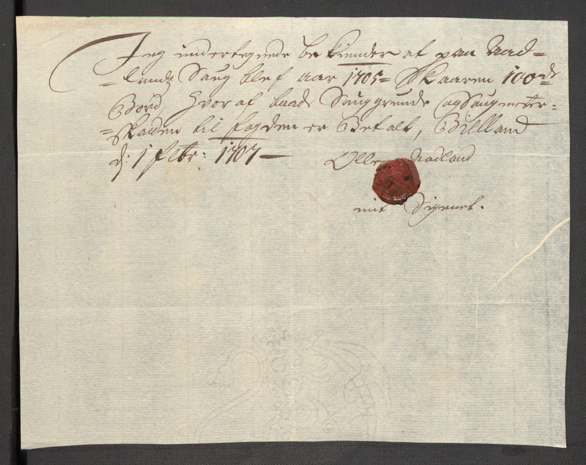 Rentekammeret inntil 1814, Reviderte regnskaper, Fogderegnskap, RA/EA-4092/R48/L2984: Fogderegnskap Sunnhordland og Hardanger, 1706-1707, s. 113