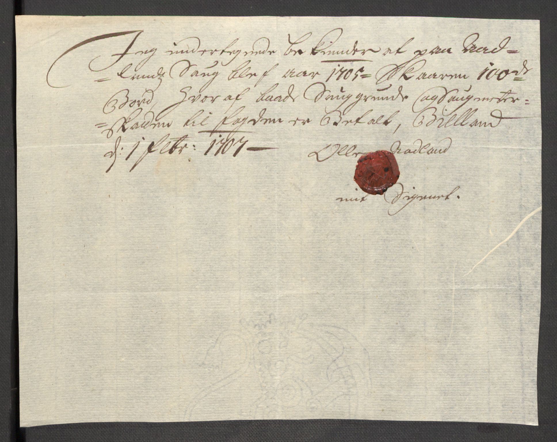 Rentekammeret inntil 1814, Reviderte regnskaper, Fogderegnskap, AV/RA-EA-4092/R48/L2984: Fogderegnskap Sunnhordland og Hardanger, 1706-1707, s. 113