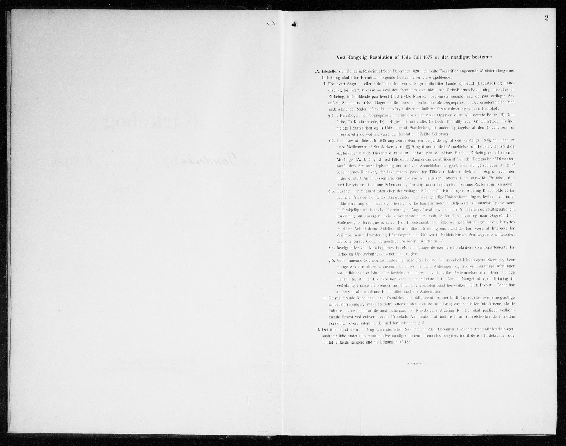 Sandviken Sokneprestembete, SAB/A-77601/H/Ha/L0011: Ministerialbok nr. C 2, 1905-1918, s. 2