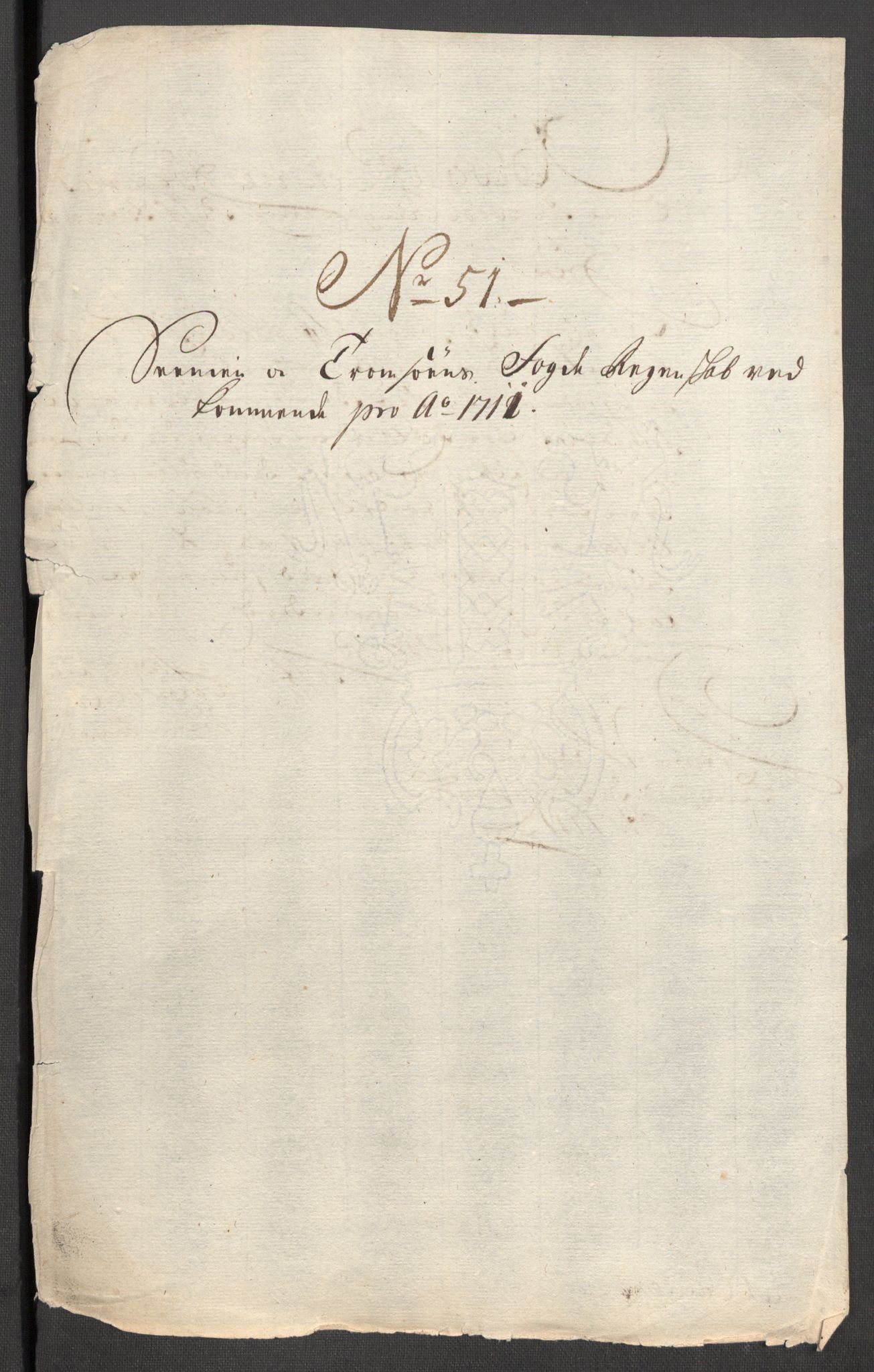 Rentekammeret inntil 1814, Reviderte regnskaper, Fogderegnskap, RA/EA-4092/R68/L4758: Fogderegnskap Senja og Troms, 1711-1712, s. 291