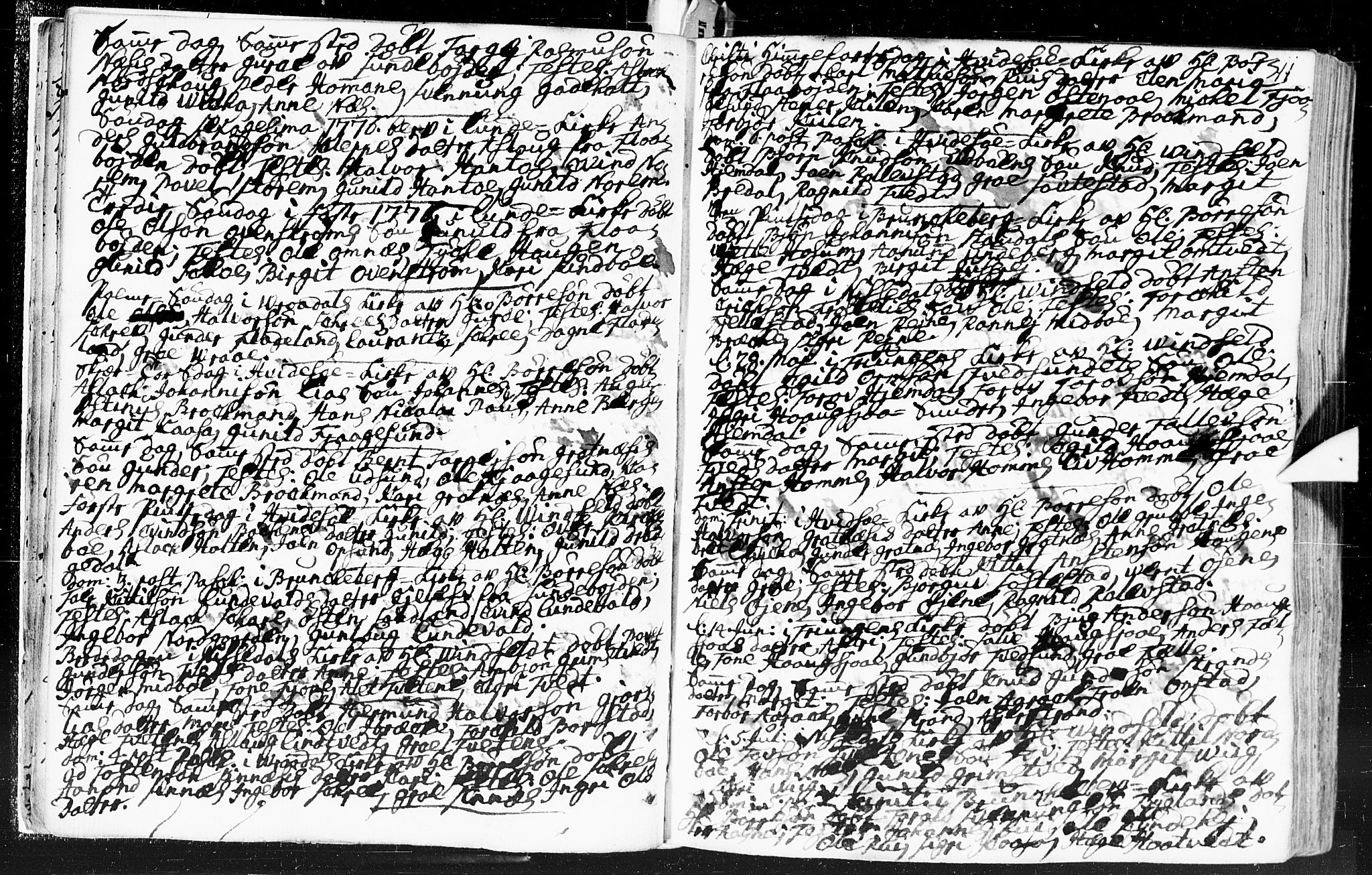 Kviteseid kirkebøker, SAKO/A-276/F/Fa/L0002: Ministerialbok nr. I 2, 1773-1786, s. 11