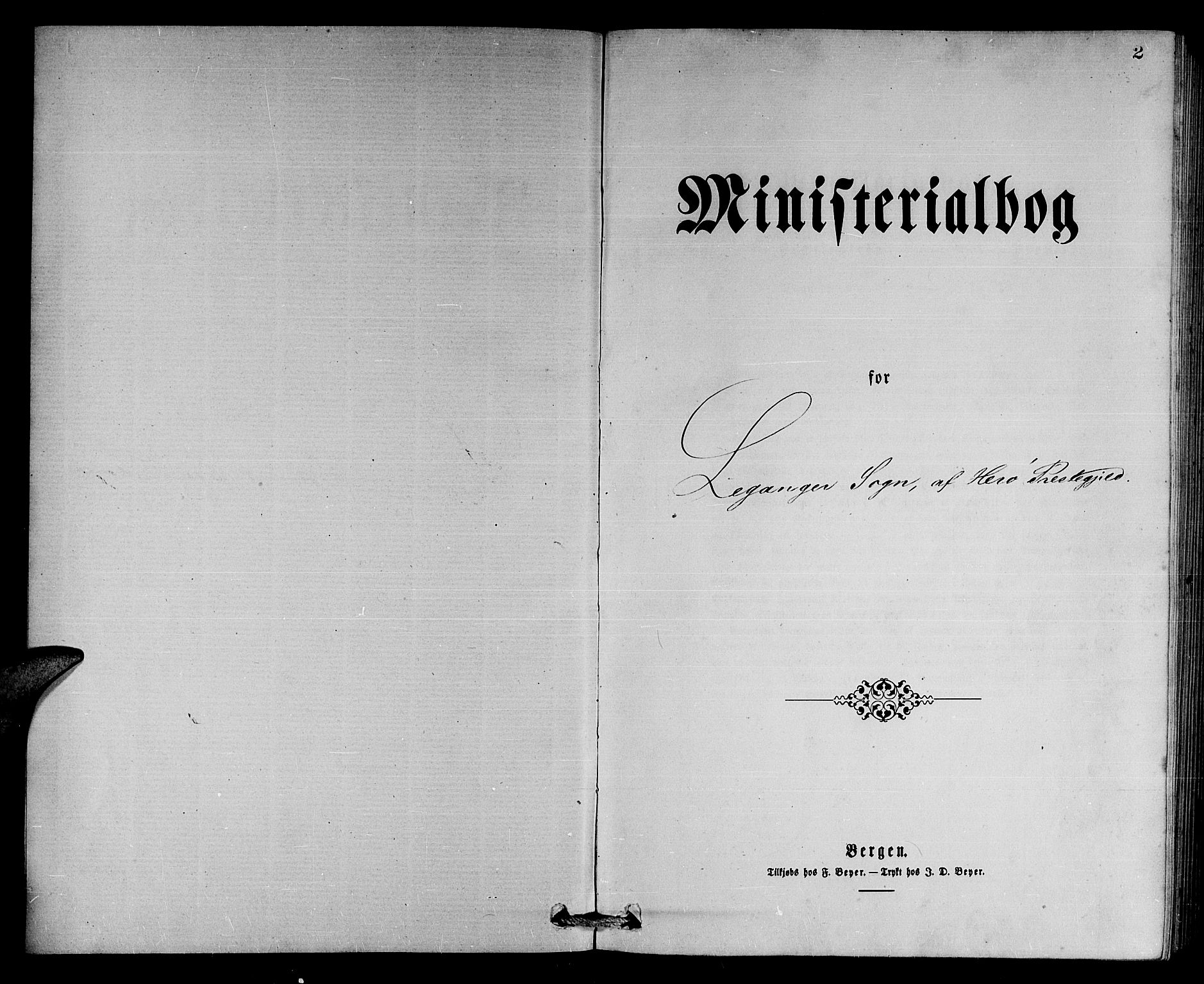 Ministerialprotokoller, klokkerbøker og fødselsregistre - Møre og Romsdal, SAT/A-1454/508/L0094: Ministerialbok nr. 508A01, 1873-1886, s. 2