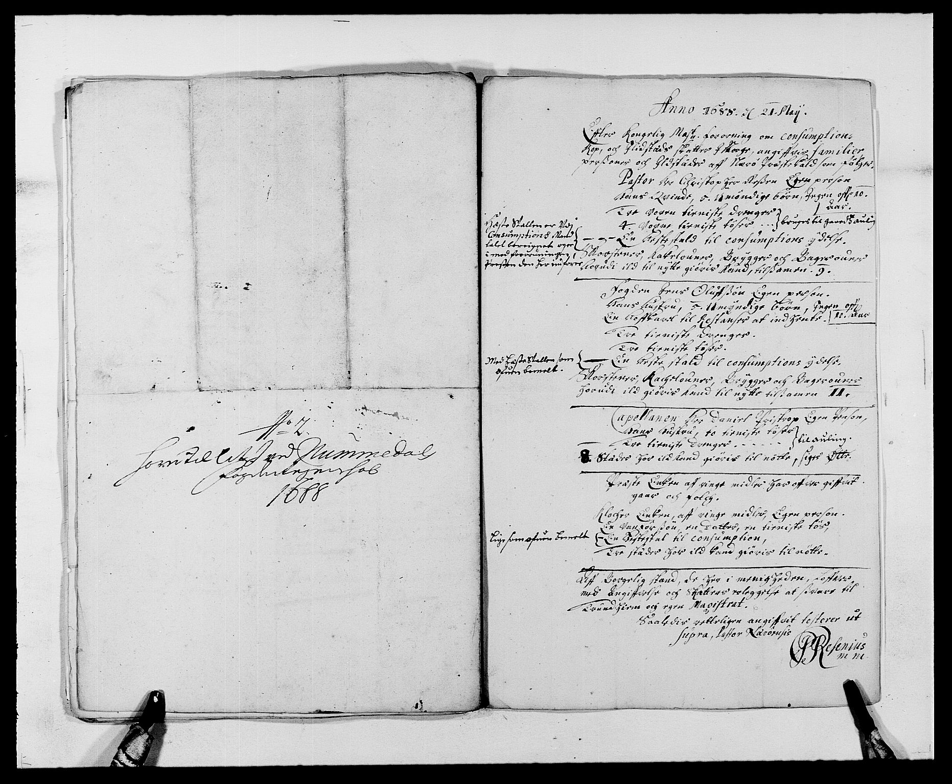 Rentekammeret inntil 1814, Reviderte regnskaper, Fogderegnskap, RA/EA-4092/R64/L4422: Fogderegnskap Namdal, 1687-1689, s. 140