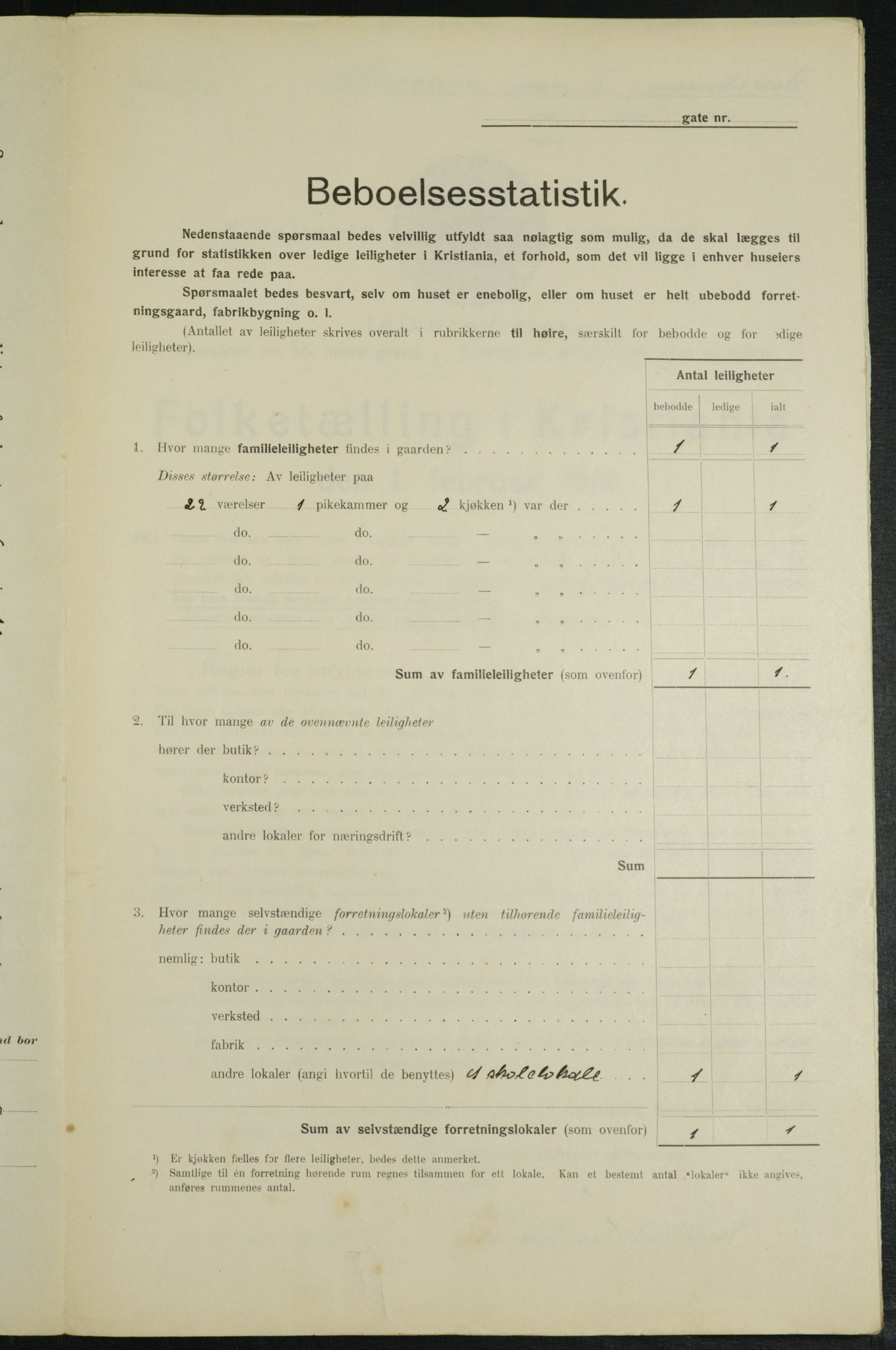 OBA, Kommunal folketelling 1.2.1914 for Kristiania, 1914, s. 810