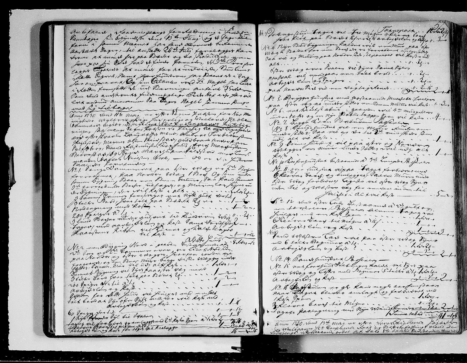 Hedemarken sorenskriveri, SAH/TING-034/G/Gb/L0042: Tingbok, 1729-1732, s. 51b-52a