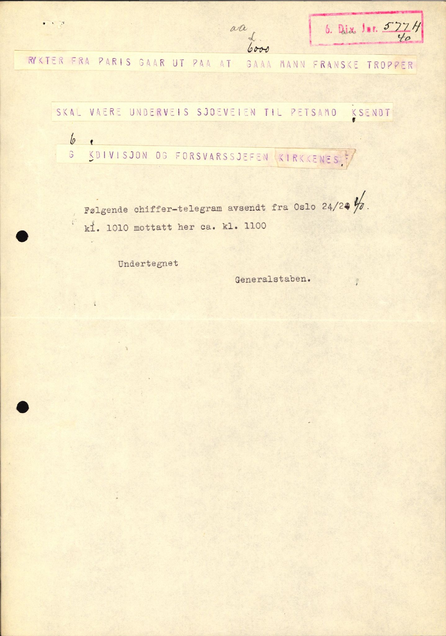 Forsvaret, Forsvarets krigshistoriske avdeling, AV/RA-RAFA-2017/Y/Yb/L0129: II-C-11-600  -  6. Divisjon / 6. Distriktskommando, 1936-1940, s. 474