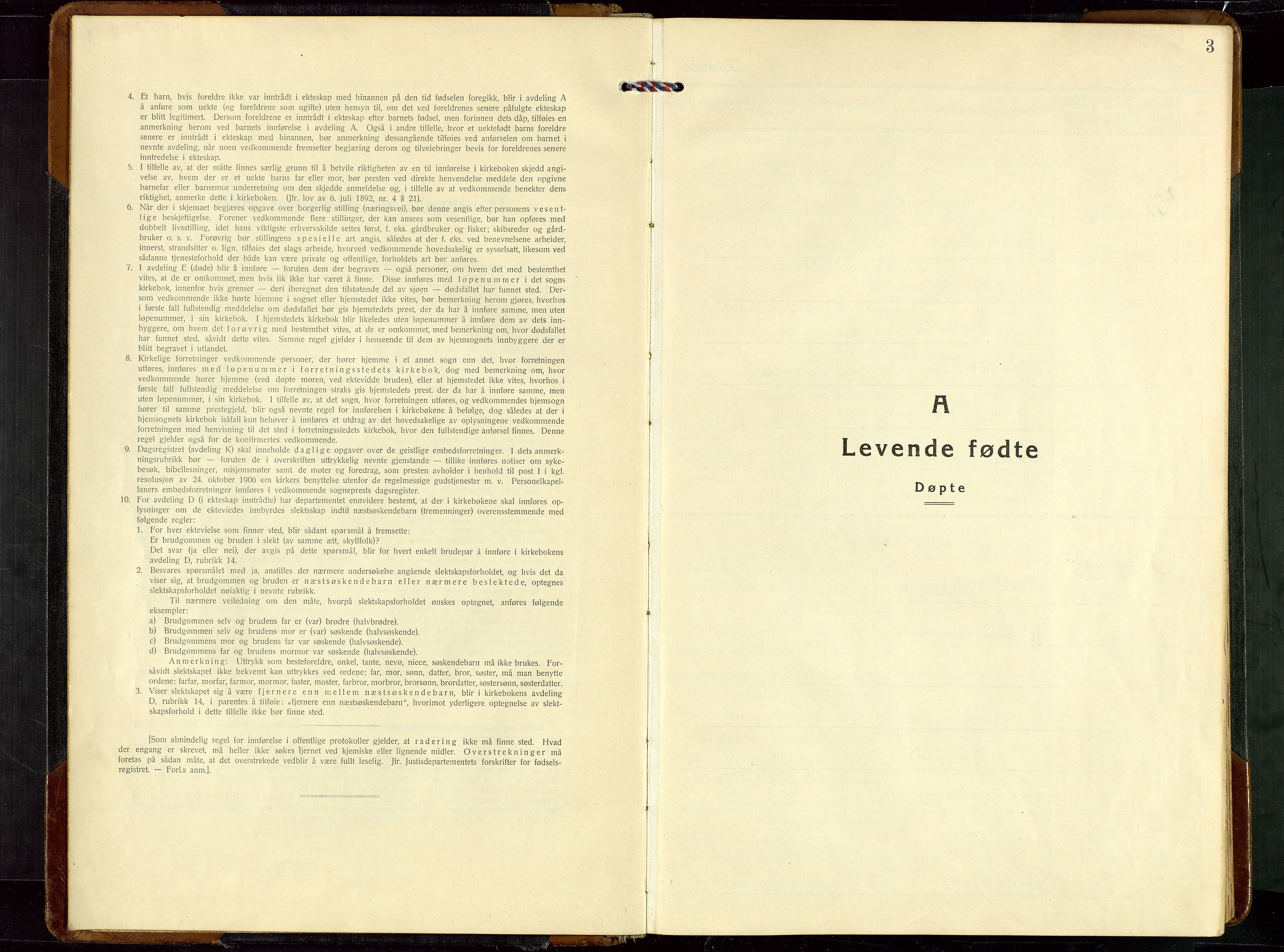 Eigersund sokneprestkontor, SAST/A-101807/S09/L0013: Klokkerbok nr. B 13, 1931-1949, s. 3