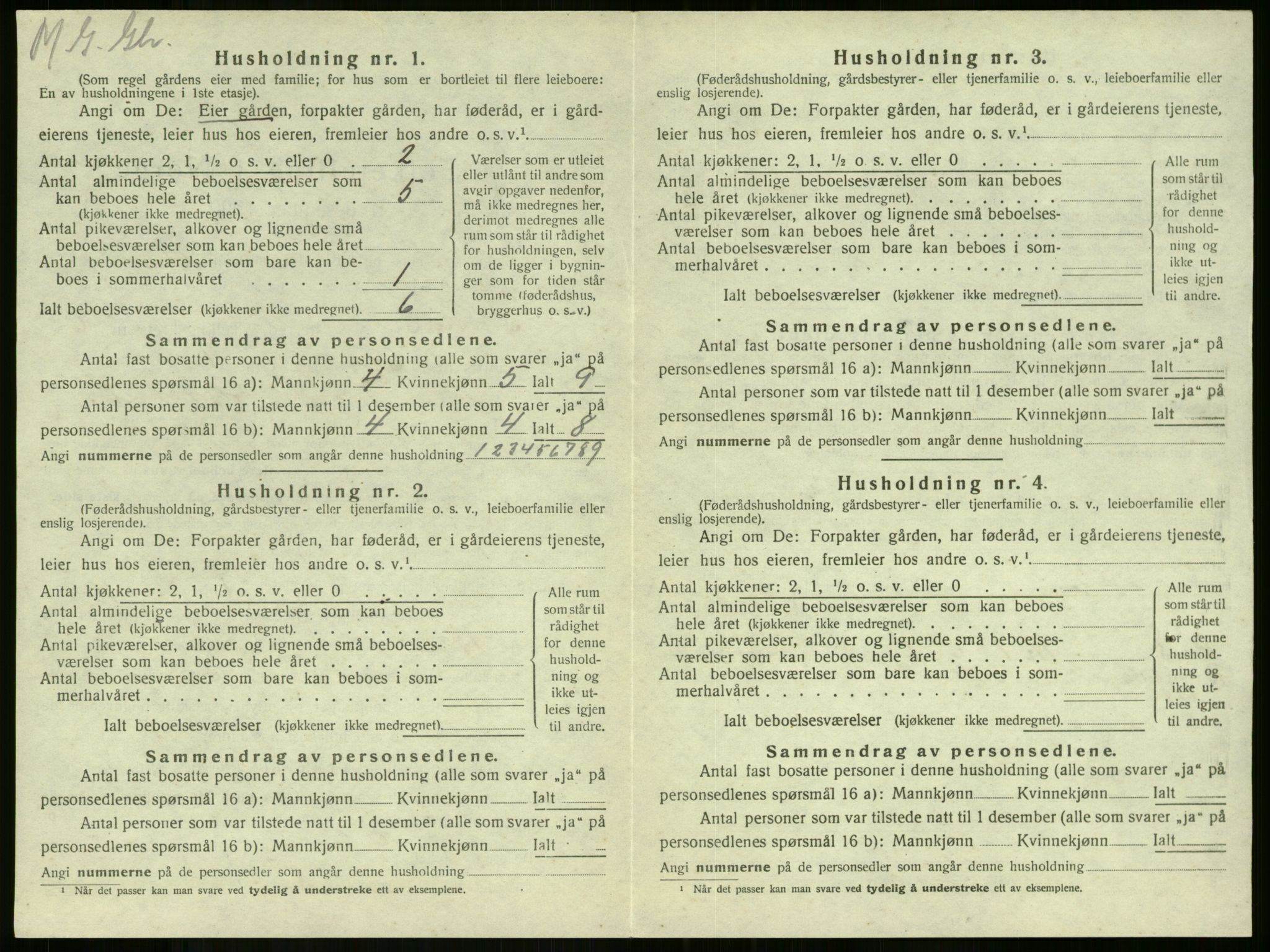 SAKO, Folketelling 1920 for 0720 Stokke herred, 1920, s. 1123