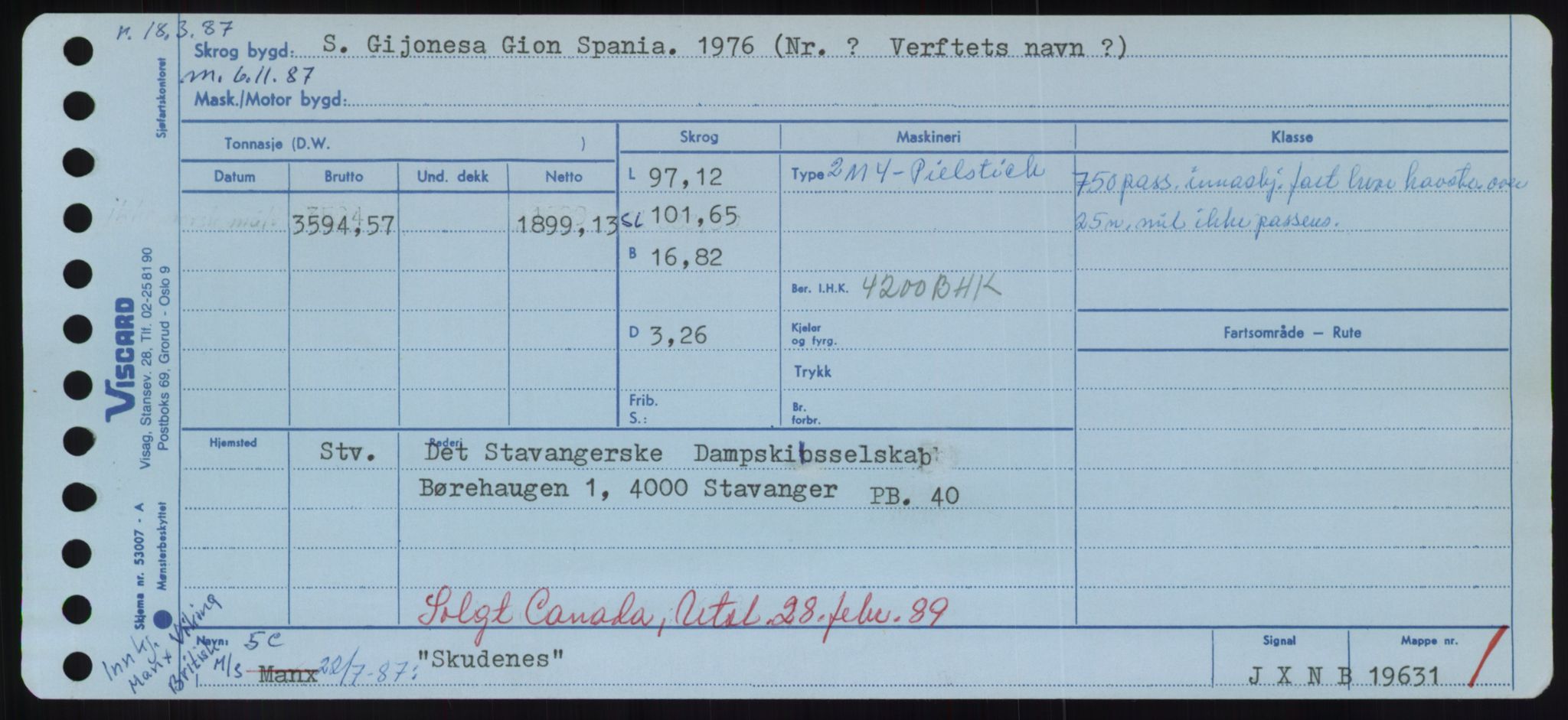 Sjøfartsdirektoratet med forløpere, Skipsmålingen, AV/RA-S-1627/H/Hd/L0034: Fartøy, Sk-Slå, s. 303