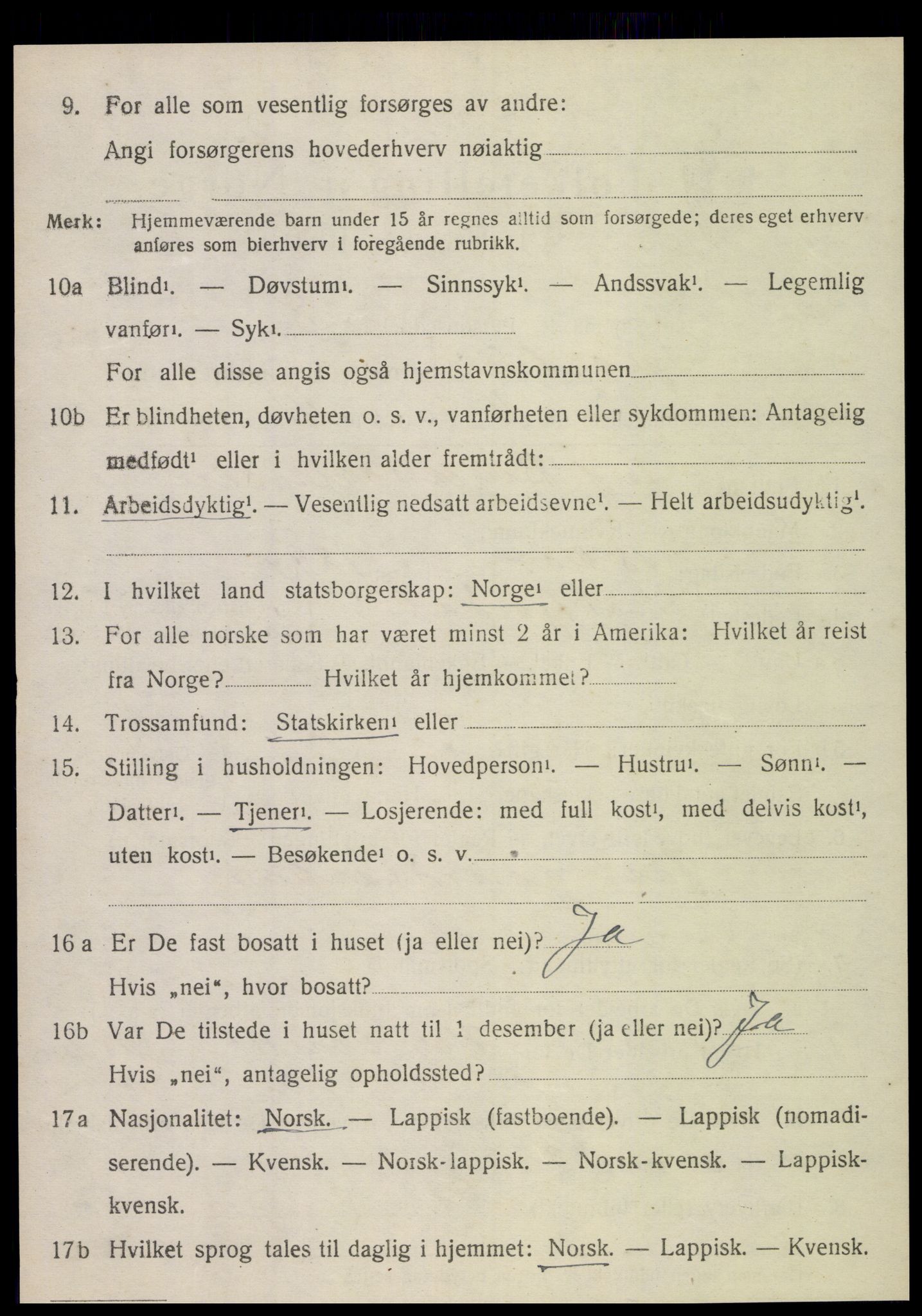 SAT, Folketelling 1920 for 1731 Sparbu herred, 1920, s. 4946