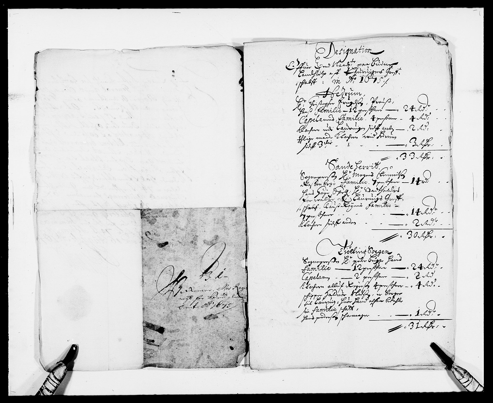 Rentekammeret inntil 1814, Reviderte regnskaper, Fogderegnskap, RA/EA-4092/R33/L1967: Fogderegnskap Larvik grevskap, 1675-1687, s. 240
