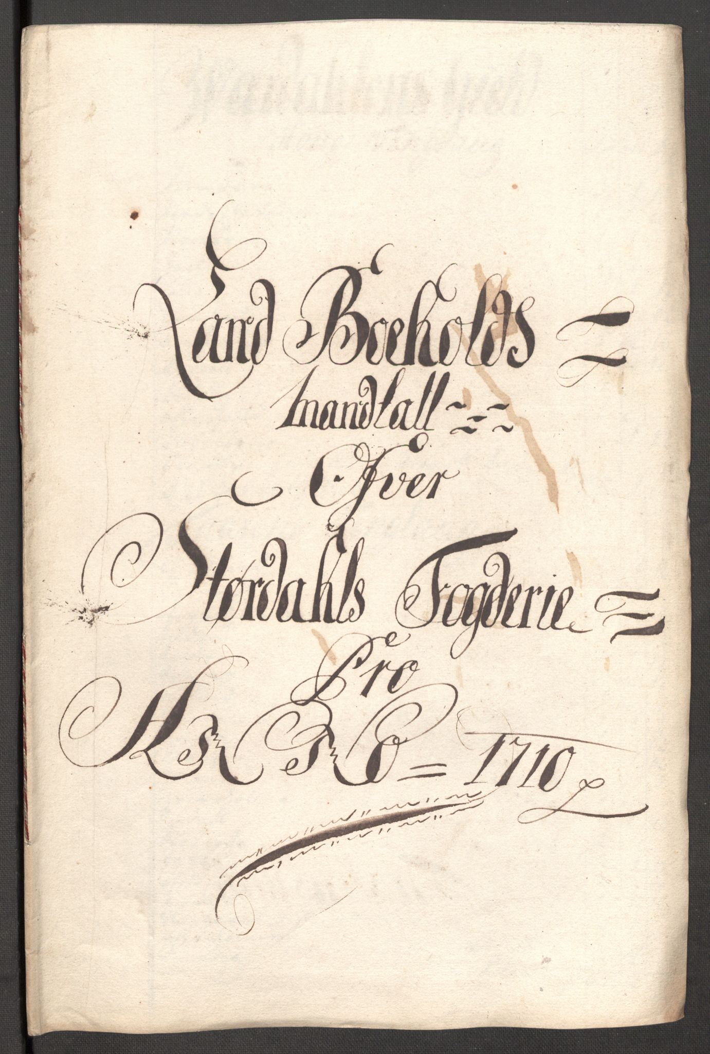 Rentekammeret inntil 1814, Reviderte regnskaper, Fogderegnskap, AV/RA-EA-4092/R62/L4200: Fogderegnskap Stjørdal og Verdal, 1710, s. 139