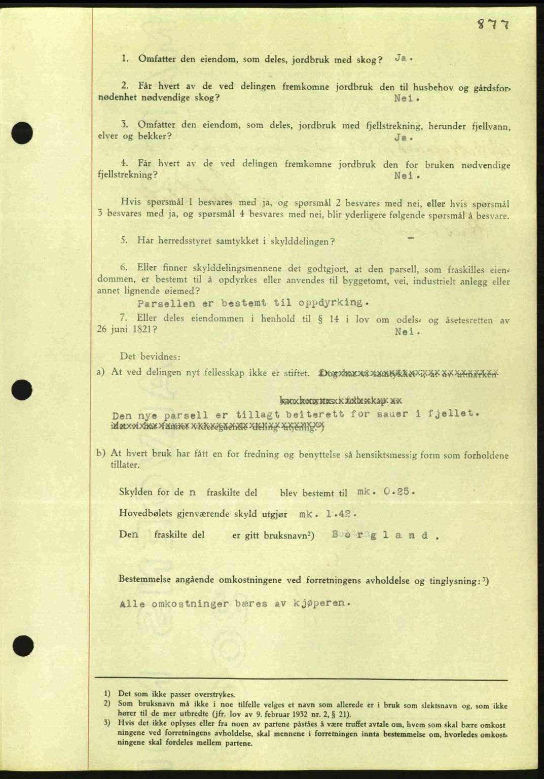 Nordmøre sorenskriveri, AV/SAT-A-4132/1/2/2Ca: Pantebok nr. A92, 1942-1942, Dagboknr: 1447/1942