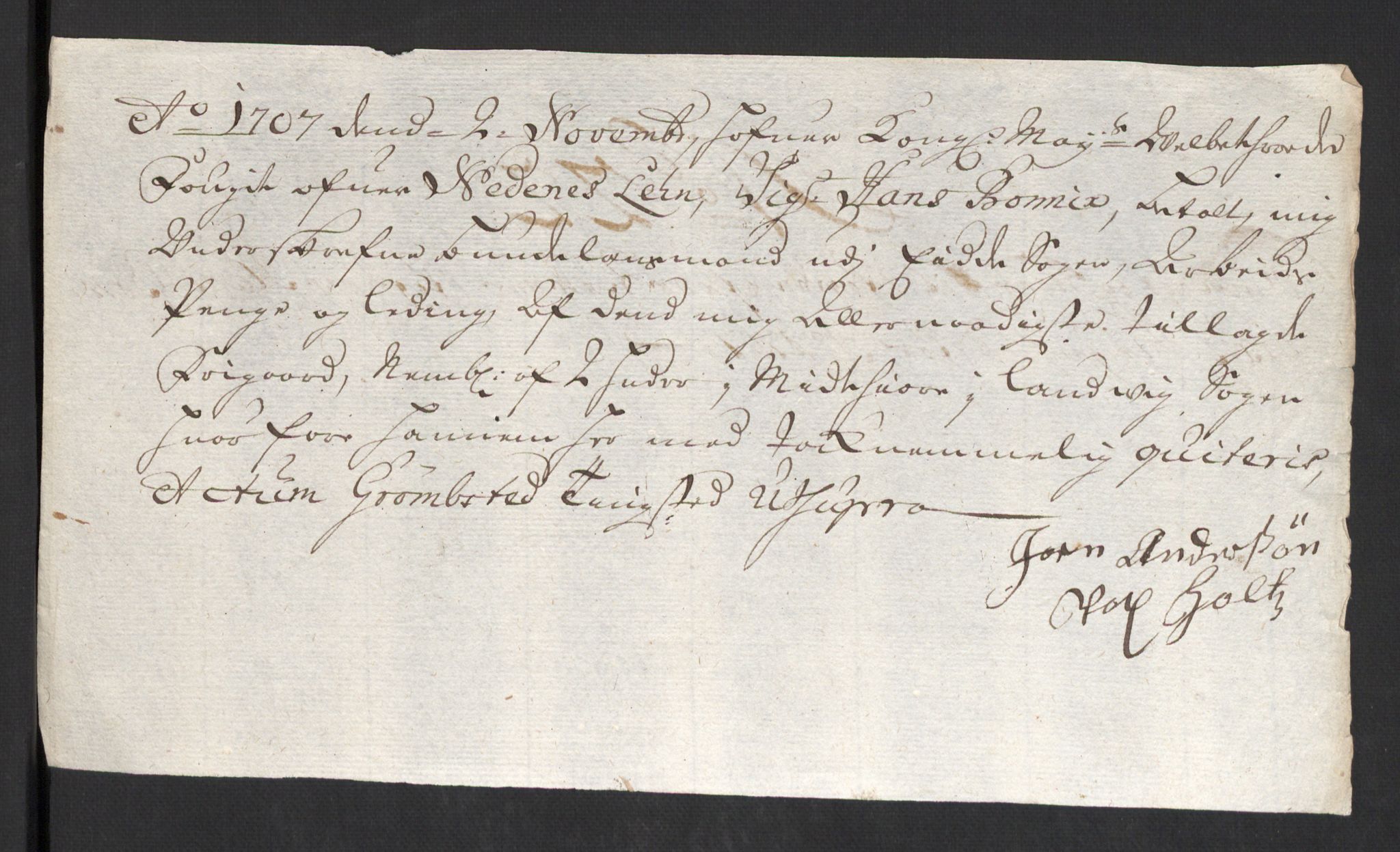 Rentekammeret inntil 1814, Reviderte regnskaper, Fogderegnskap, AV/RA-EA-4092/R39/L2318: Fogderegnskap Nedenes, 1706-1709, s. 184