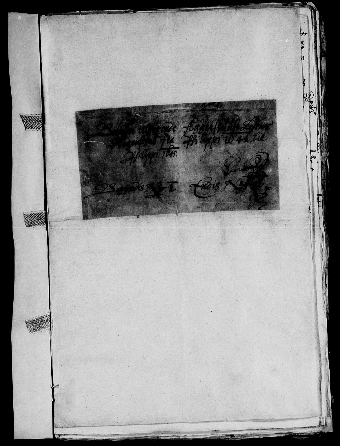 Rentekammeret inntil 1814, Reviderte regnskaper, Lensregnskaper, AV/RA-EA-5023/R/Rb/Rba/L0180: Akershus len, 1644-1645