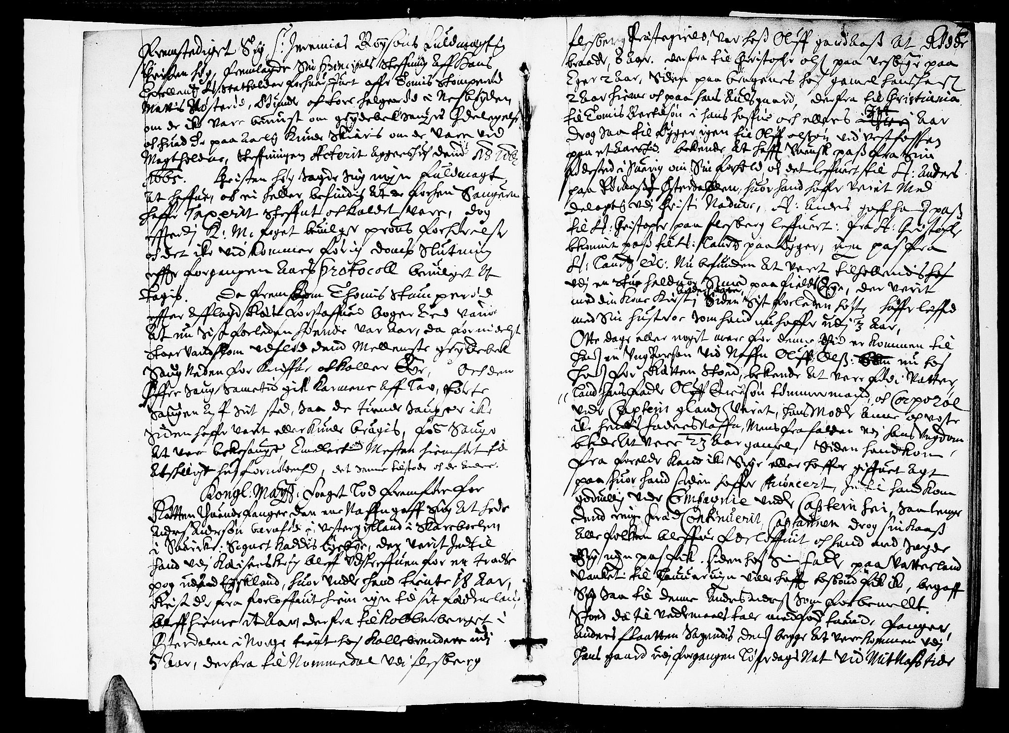 Jarlsberg-sorenskriveriene, SAKO/A-79/F/Fa/L0002: Tingbok, 1666, s. 2