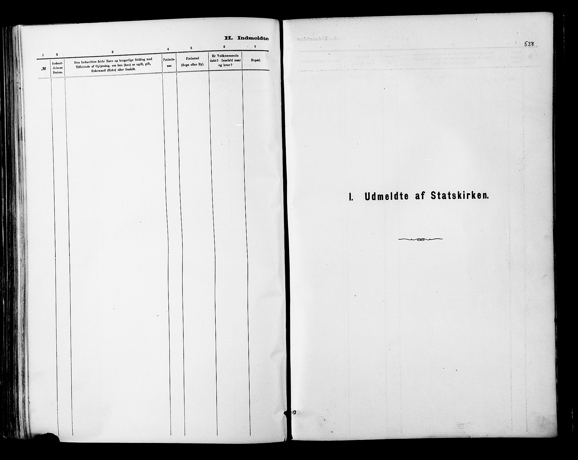 Ministerialprotokoller, klokkerbøker og fødselsregistre - Nordland, SAT/A-1459/820/L0295: Ministerialbok nr. 820A16, 1880-1896, s. 538