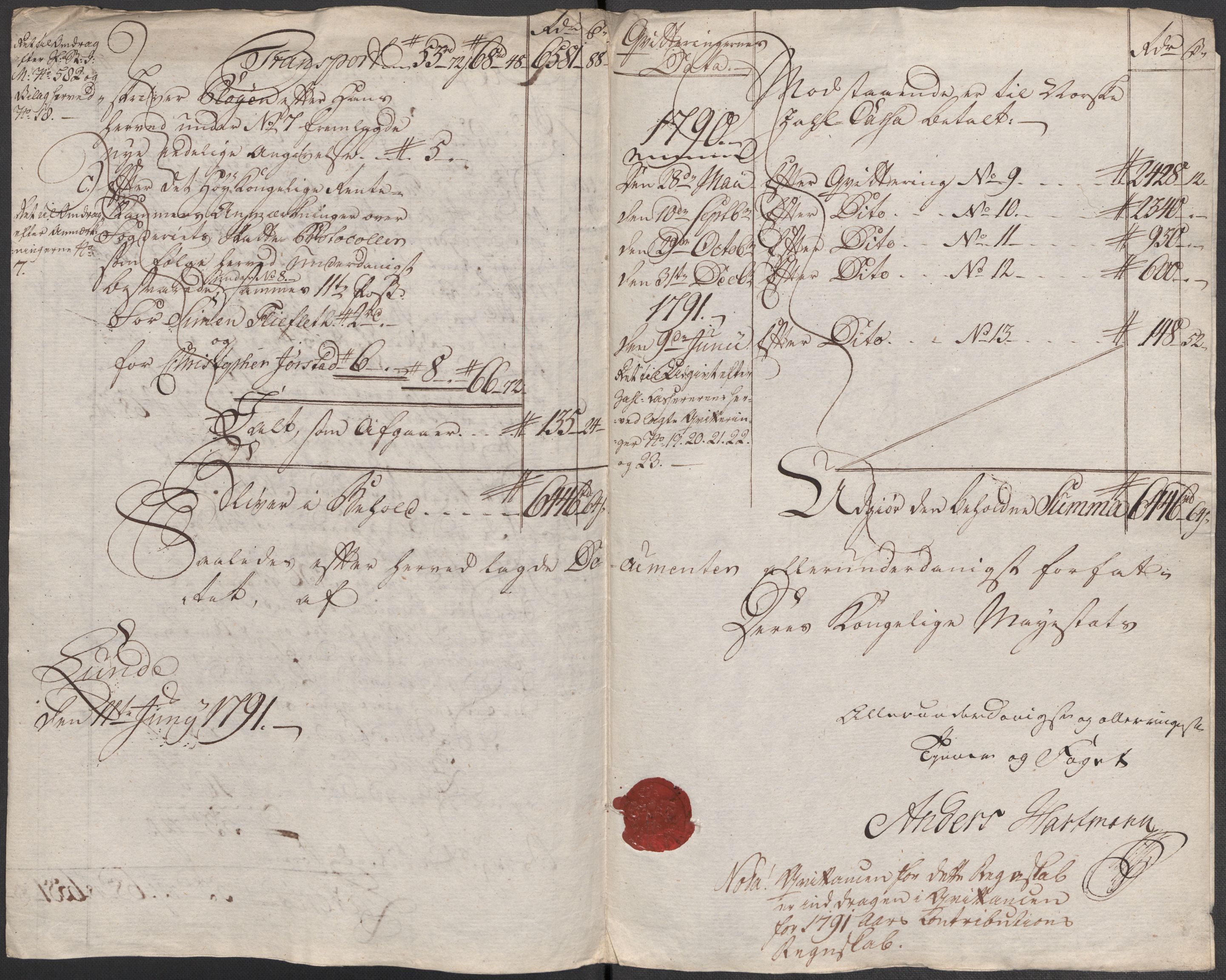 Rentekammeret inntil 1814, Reviderte regnskaper, Mindre regnskaper, RA/EA-4068/Rf/Rfe/L0010: Fosen fogderi, Gudbrandsdalen fogderi, 1789, s. 119