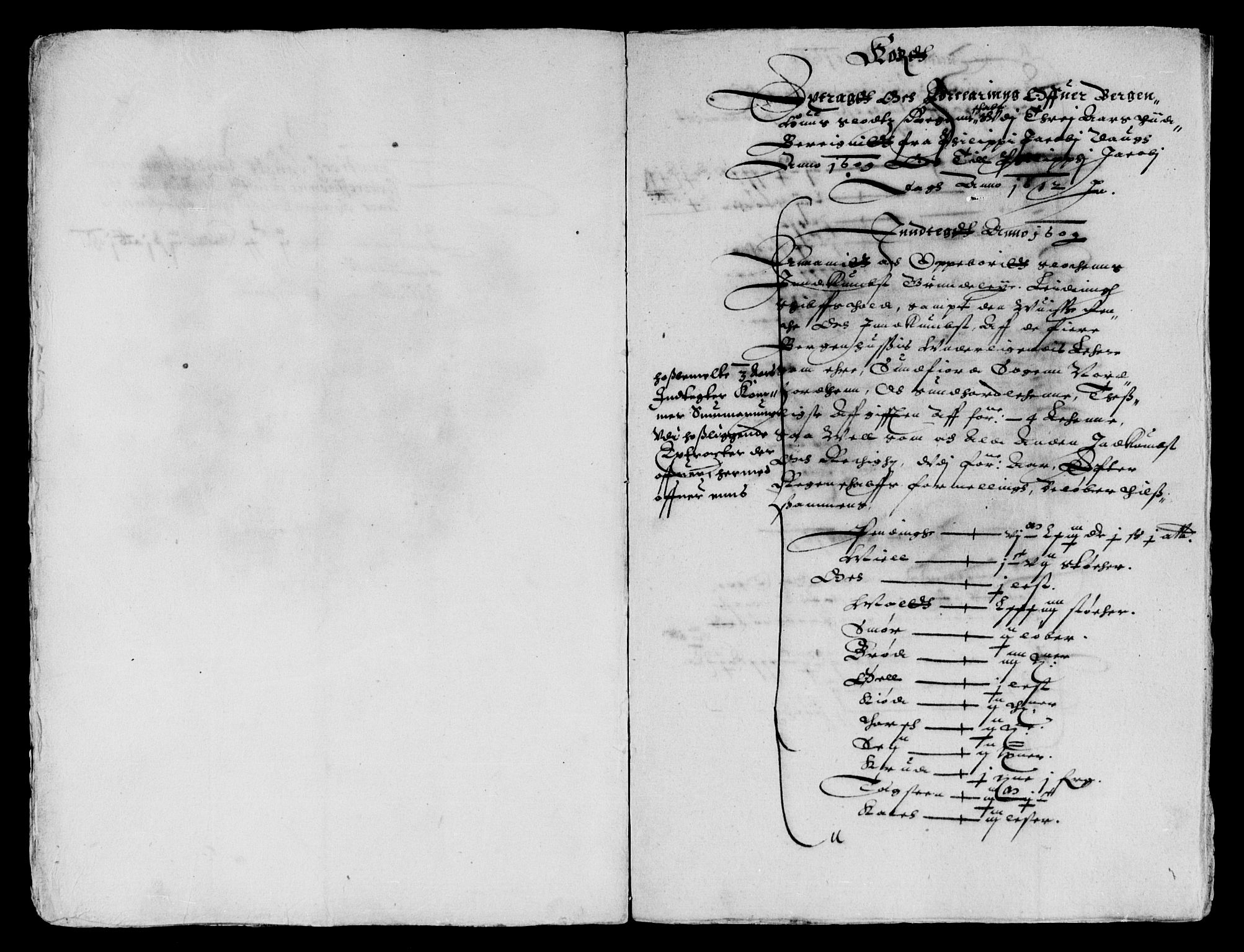 Rentekammeret inntil 1814, Reviderte regnskaper, Lensregnskaper, AV/RA-EA-5023/R/Rb/Rbt/L0008: Bergenhus len, 1609-1612