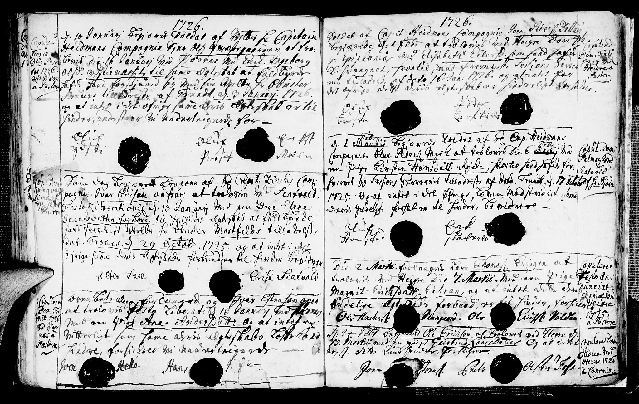 Ministerialprotokoller, klokkerbøker og fødselsregistre - Nord-Trøndelag, AV/SAT-A-1458/709/L0053: Ministerialbok nr. 709A01, 1714-1729