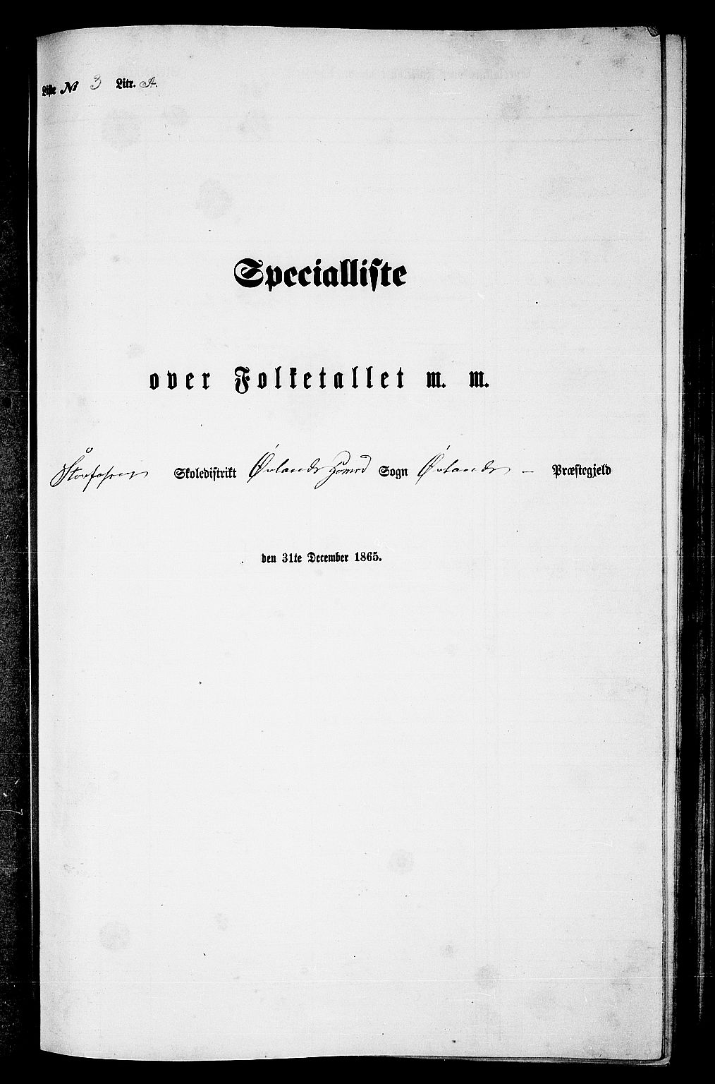 RA, Folketelling 1865 for 1621P Ørland prestegjeld, 1865, s. 52