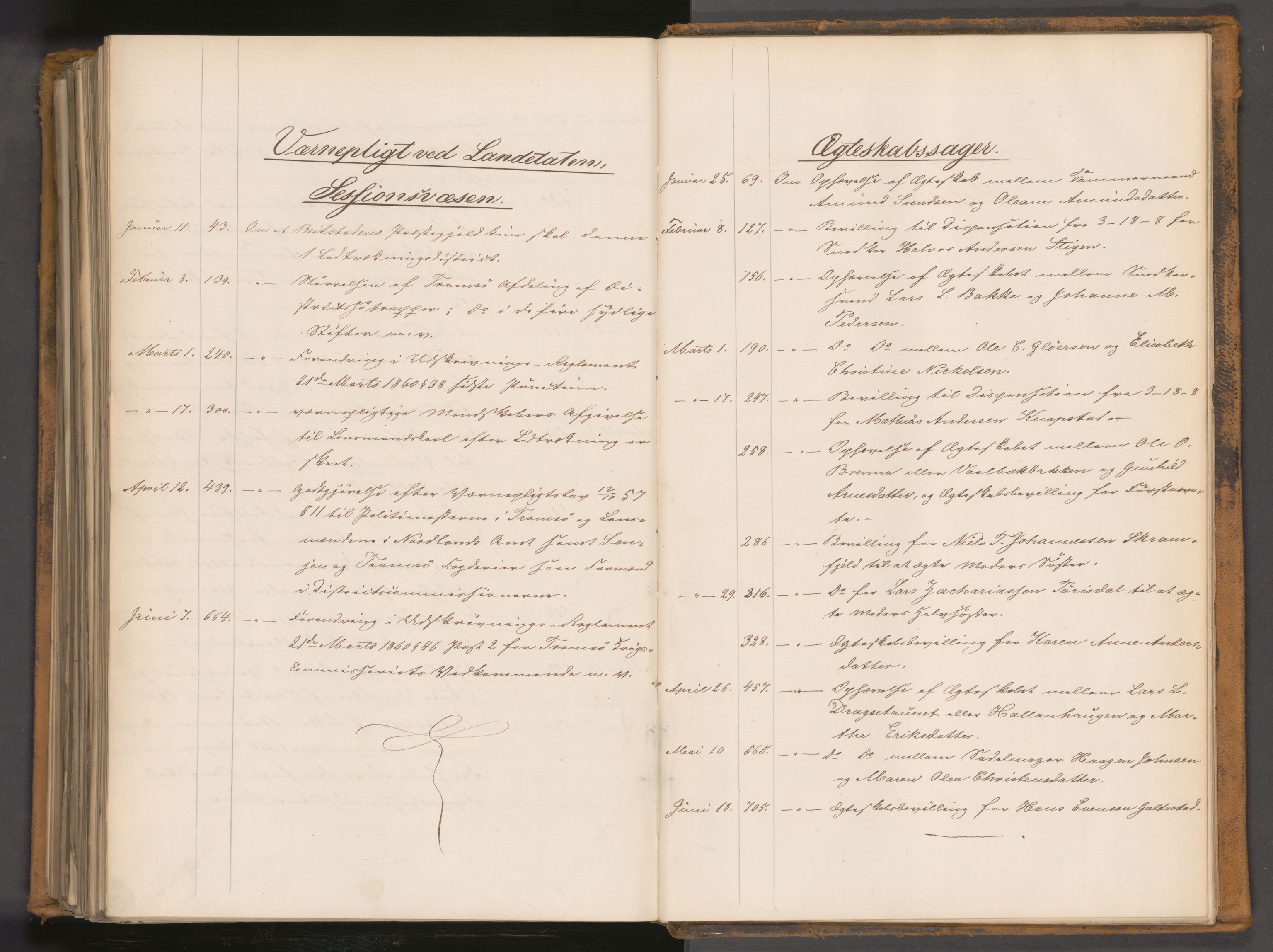 Statsrådssekretariatet, AV/RA-S-1001/A/Ab/L0096: Kgl. res. nr. 1-741, 1. halvår, 1862