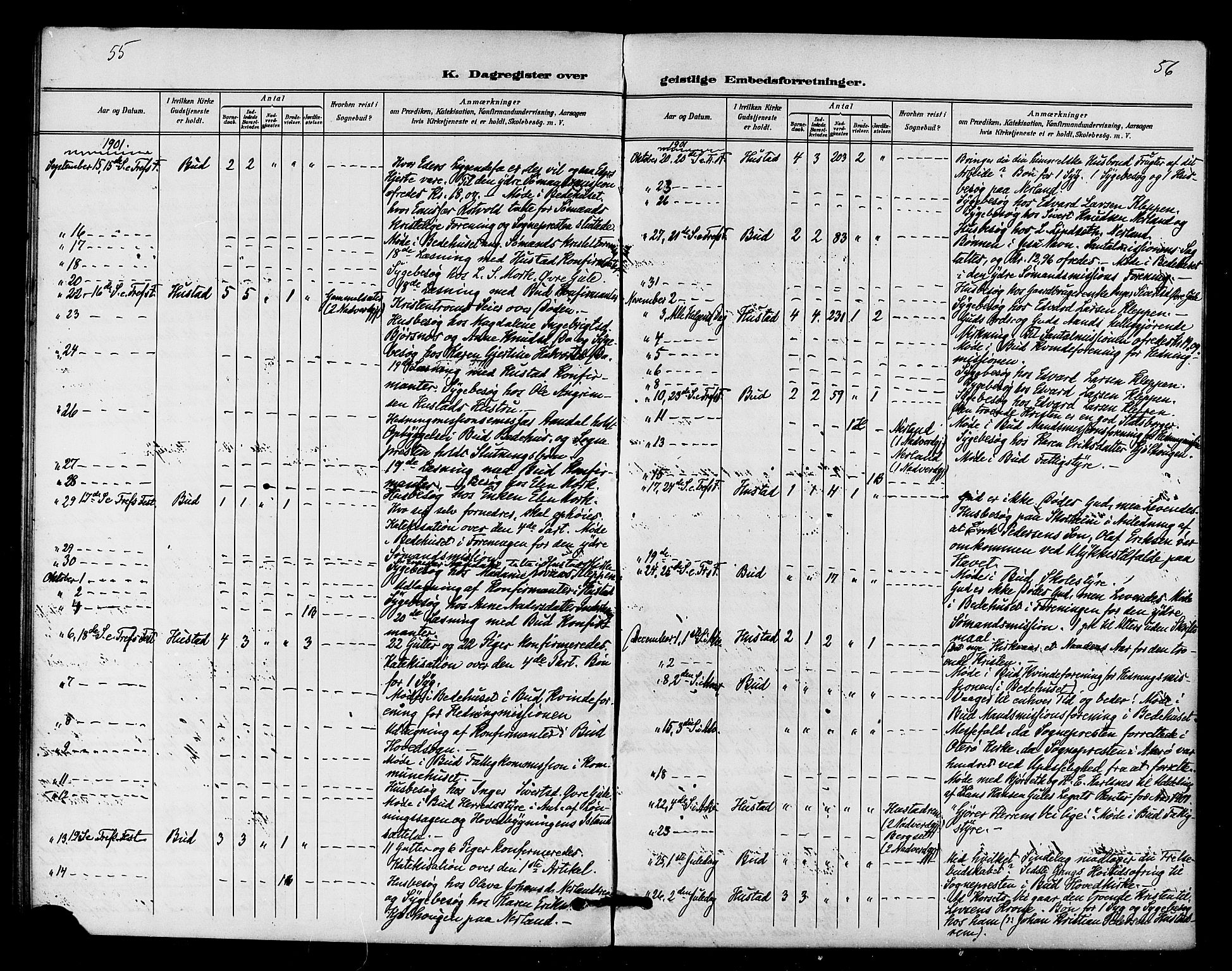 Ministerialprotokoller, klokkerbøker og fødselsregistre - Møre og Romsdal, AV/SAT-A-1454/566/L0770: Ministerialbok nr. 566A09, 1893-1903, s. 55-56