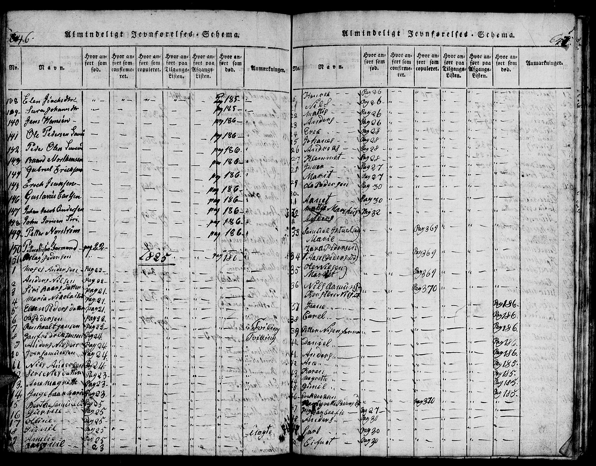 Hammerfest sokneprestkontor, SATØ/S-1347/H/Hb/L0001.klokk: Klokkerbok nr. 1, 1822-1850, s. 646-647