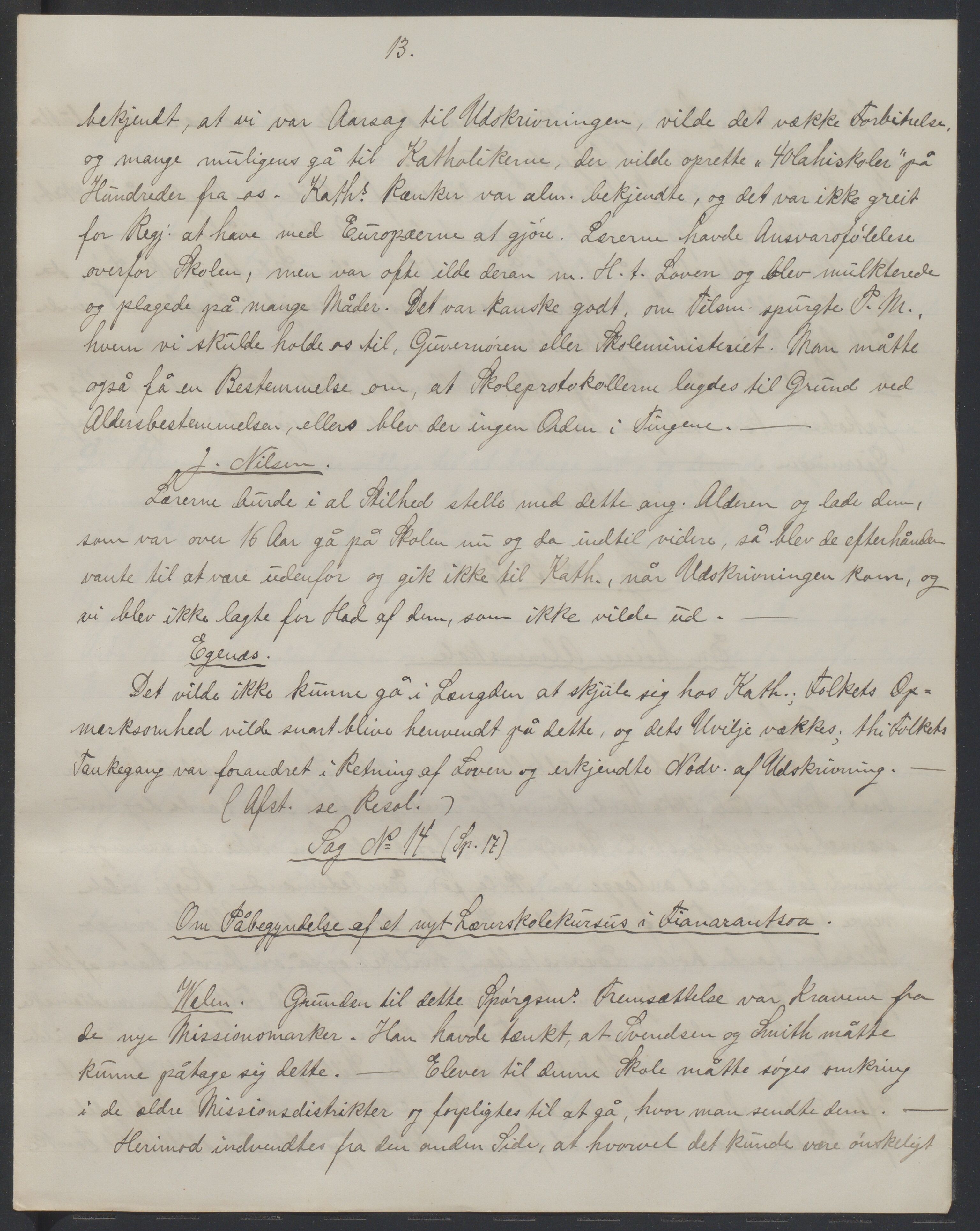 Det Norske Misjonsselskap - hovedadministrasjonen, VID/MA-A-1045/D/Da/Daa/L0038/0001: Konferansereferat og årsberetninger / Konferansereferat fra Madagaskar Innland., 1890